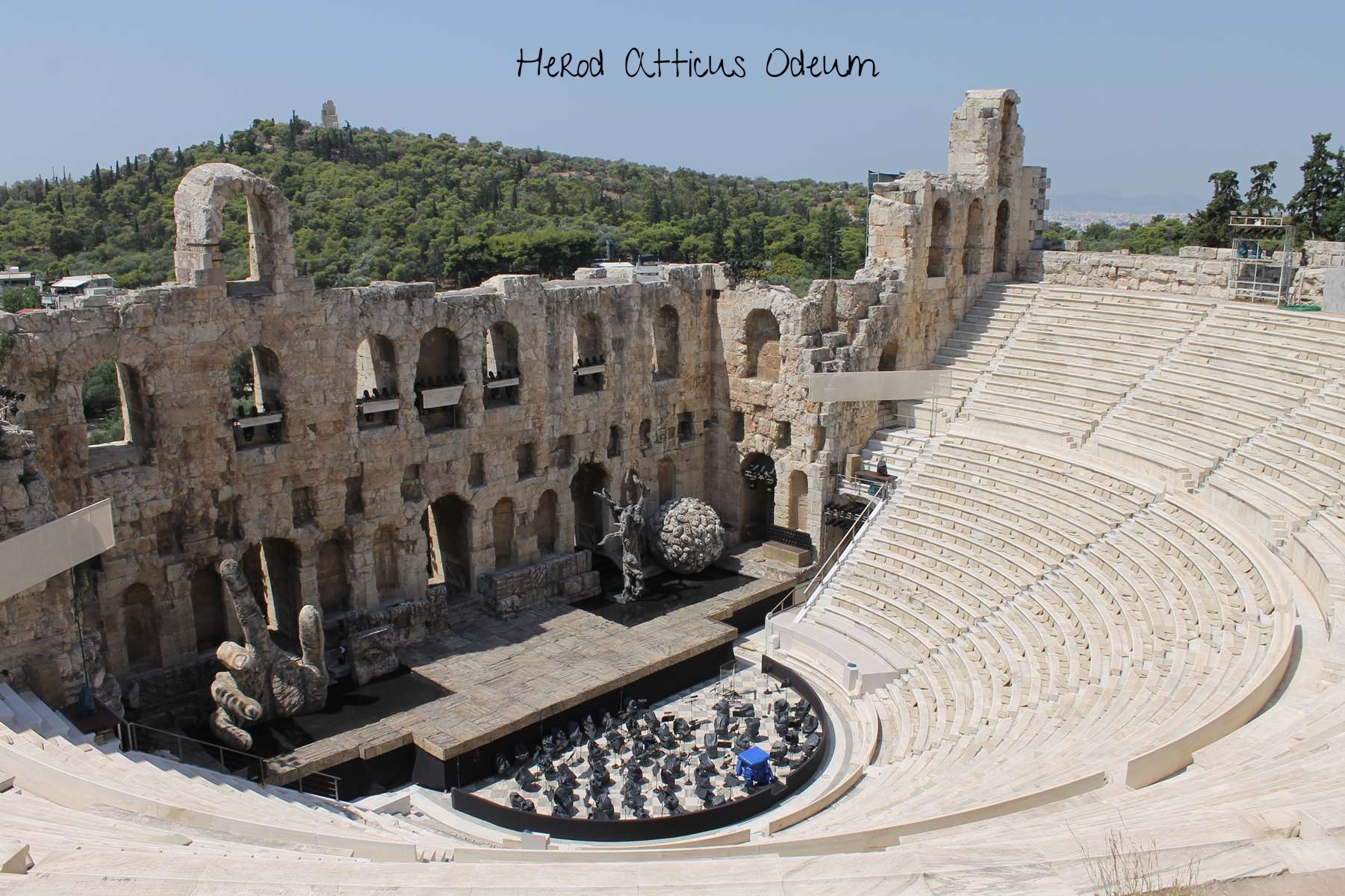 Herod Atticus Odeum Athènes