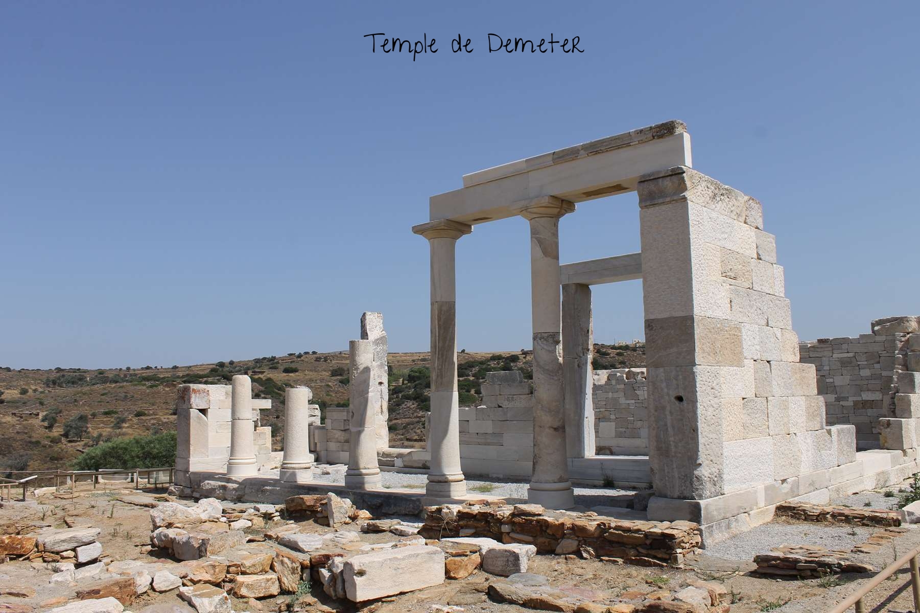 Temple de Demeter Naxos