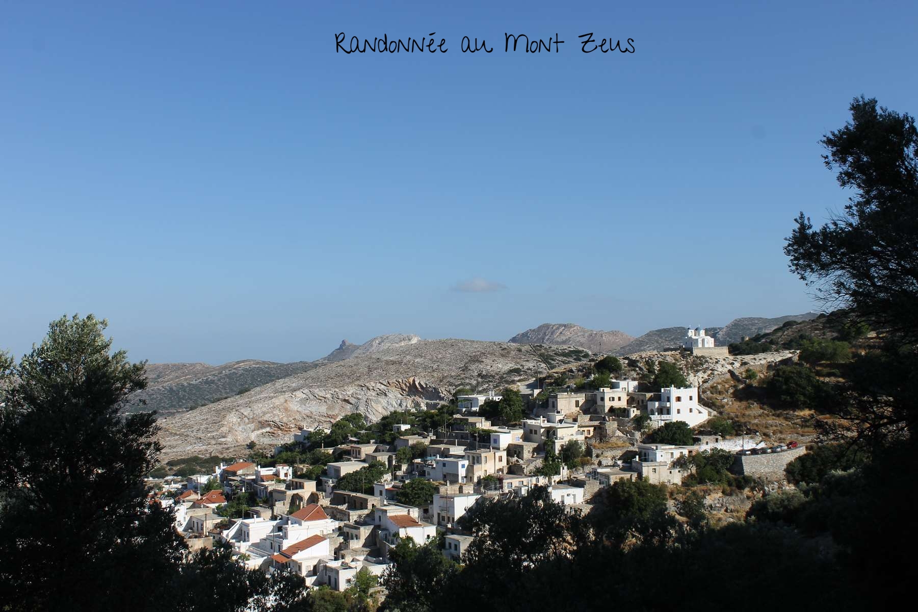 Randonnée Mont Zeus Naxos
