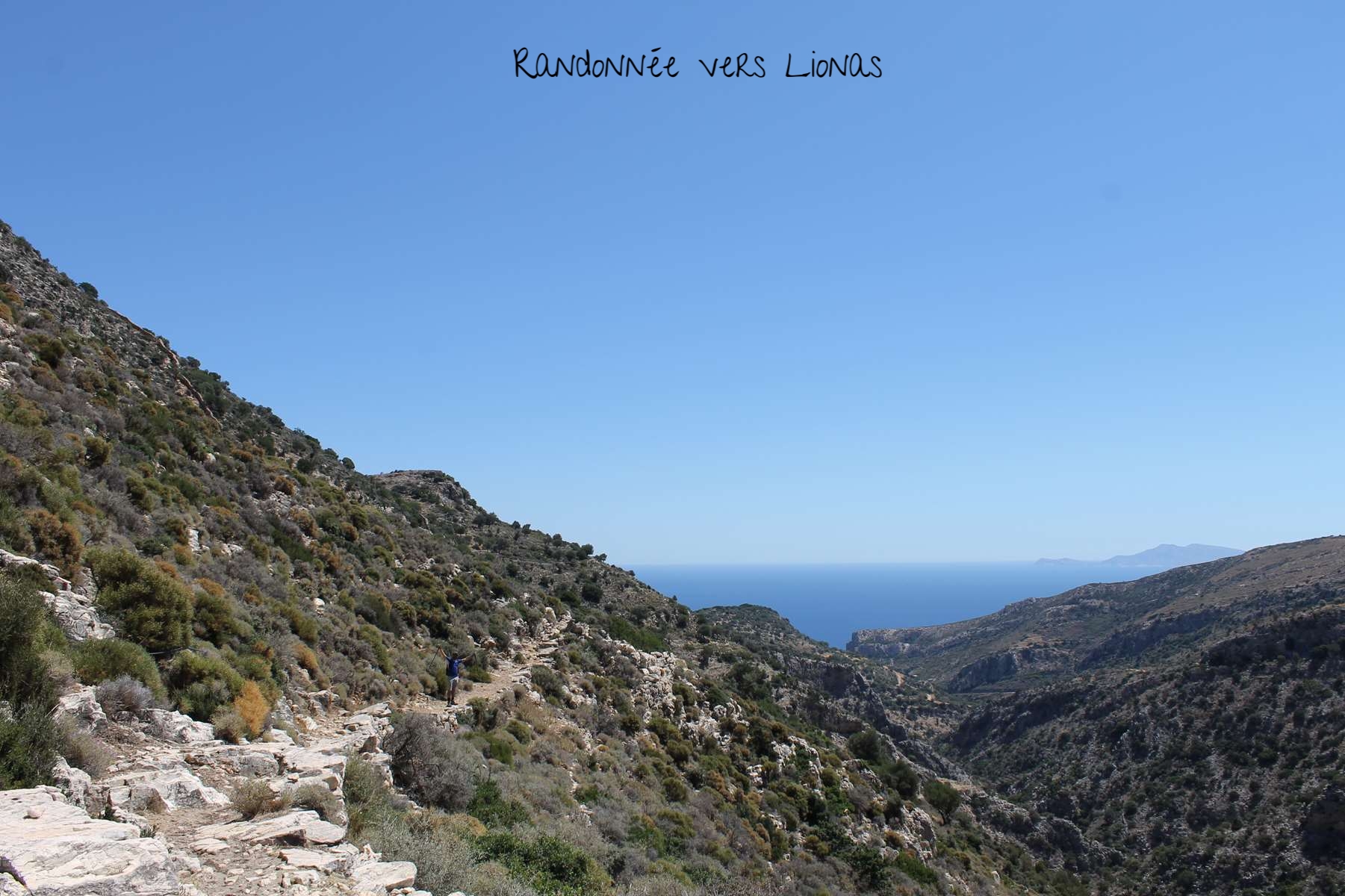 Randonnée Lionas Naxos