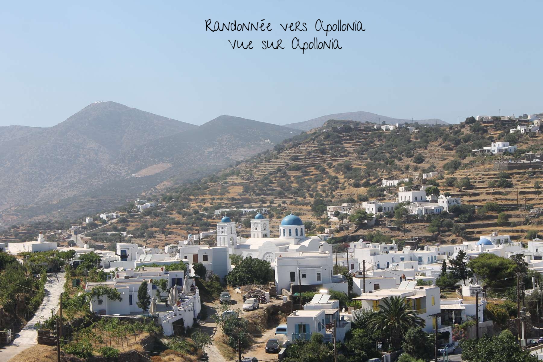 Randonnée Apollonia Sifnos