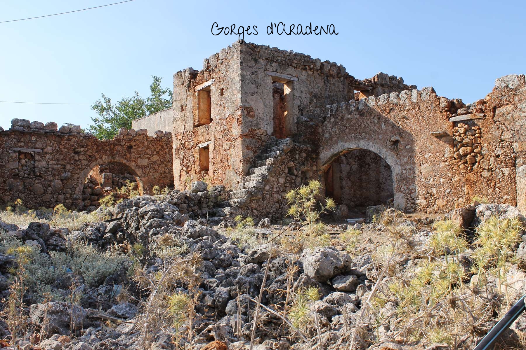 Gorges Aradena Crête