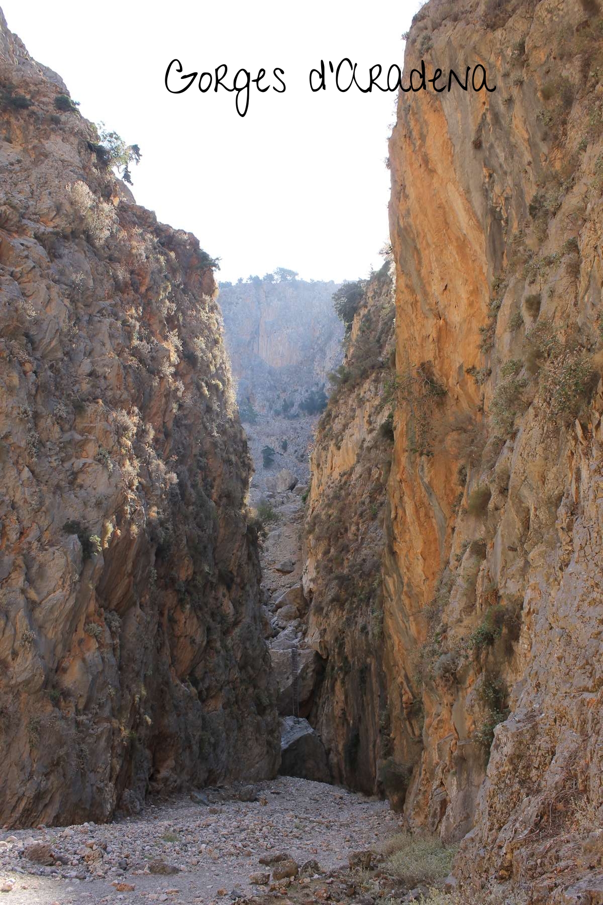 Gorges Aradena Crête