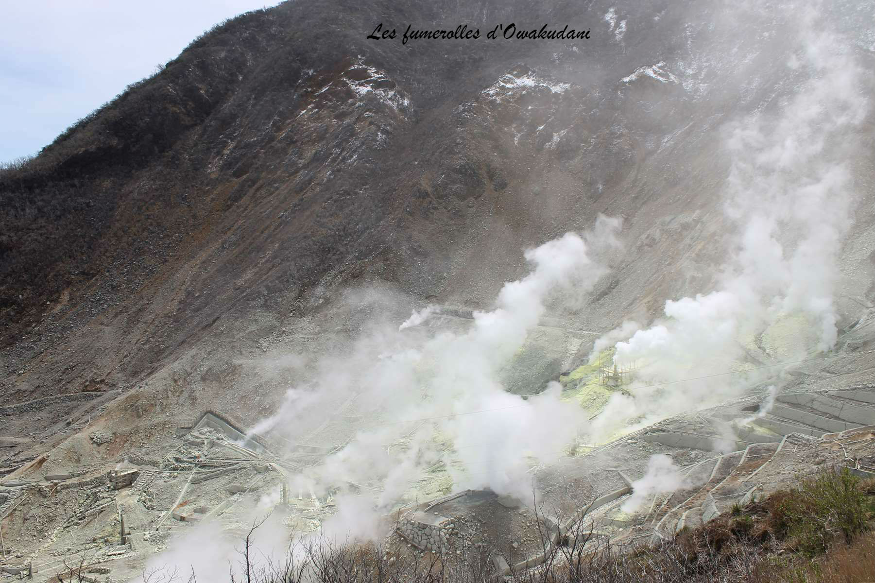 fumerolles d'Owakudani