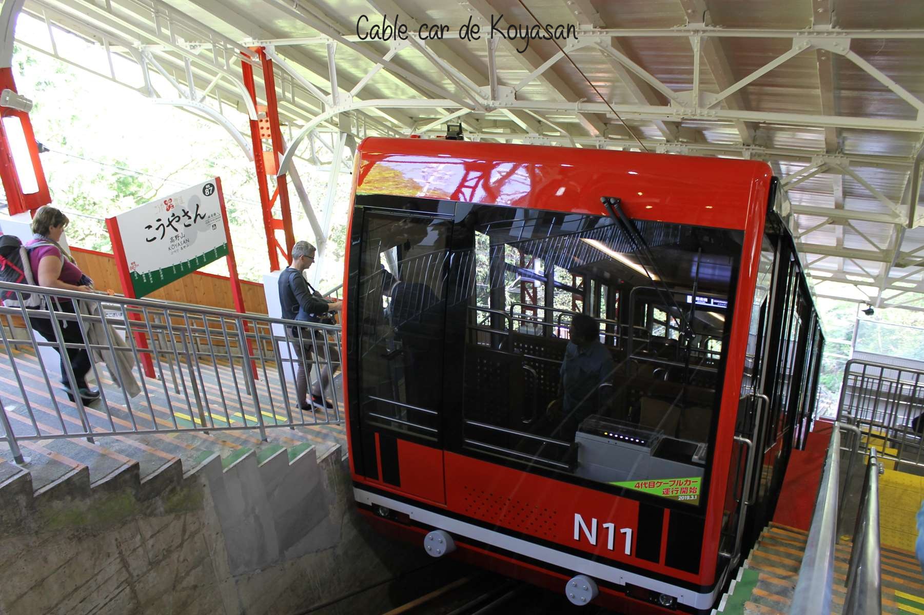 Cable car Koyasan
