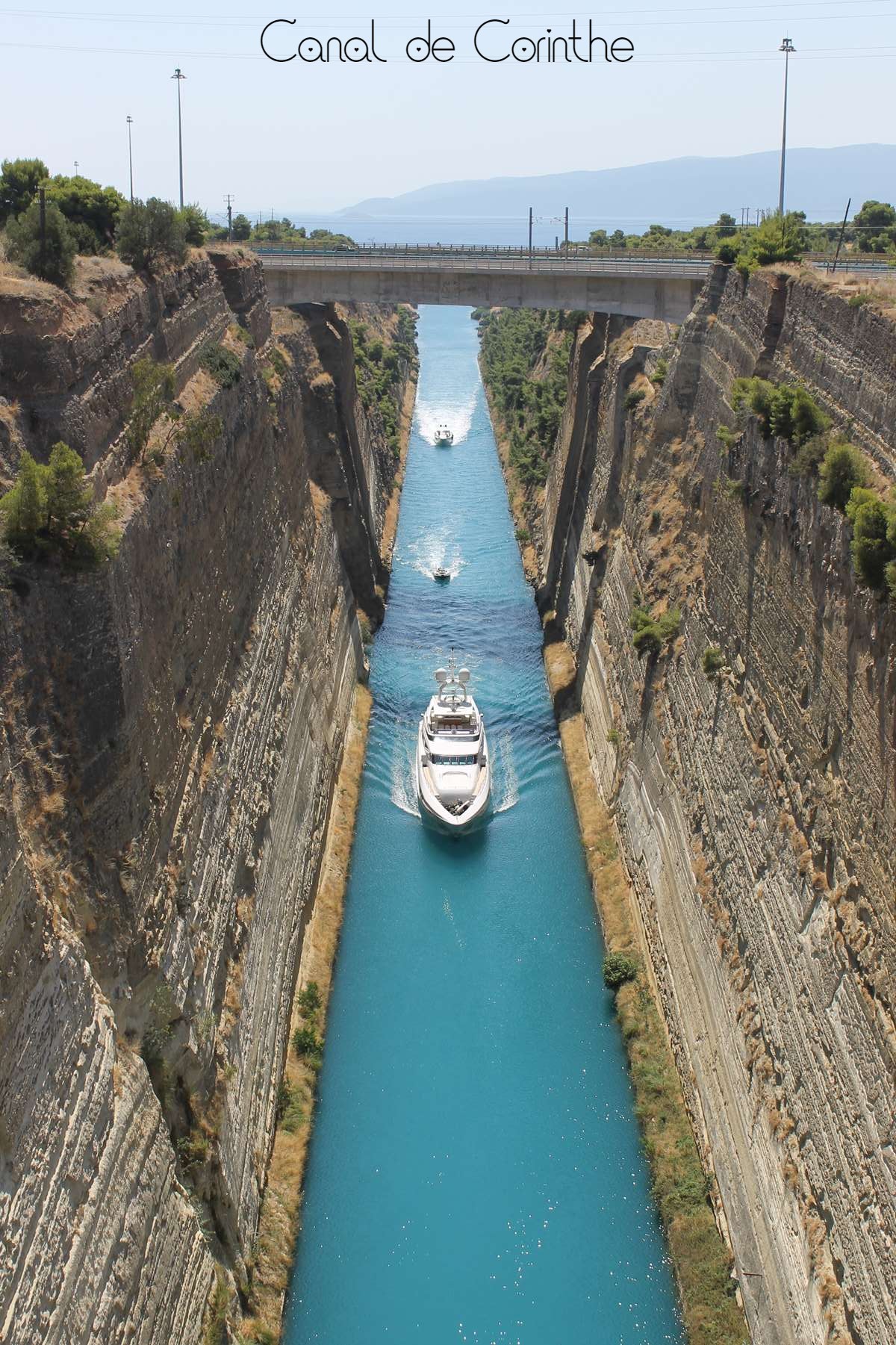 Canal de Corinthe Grèce Peloponnese
