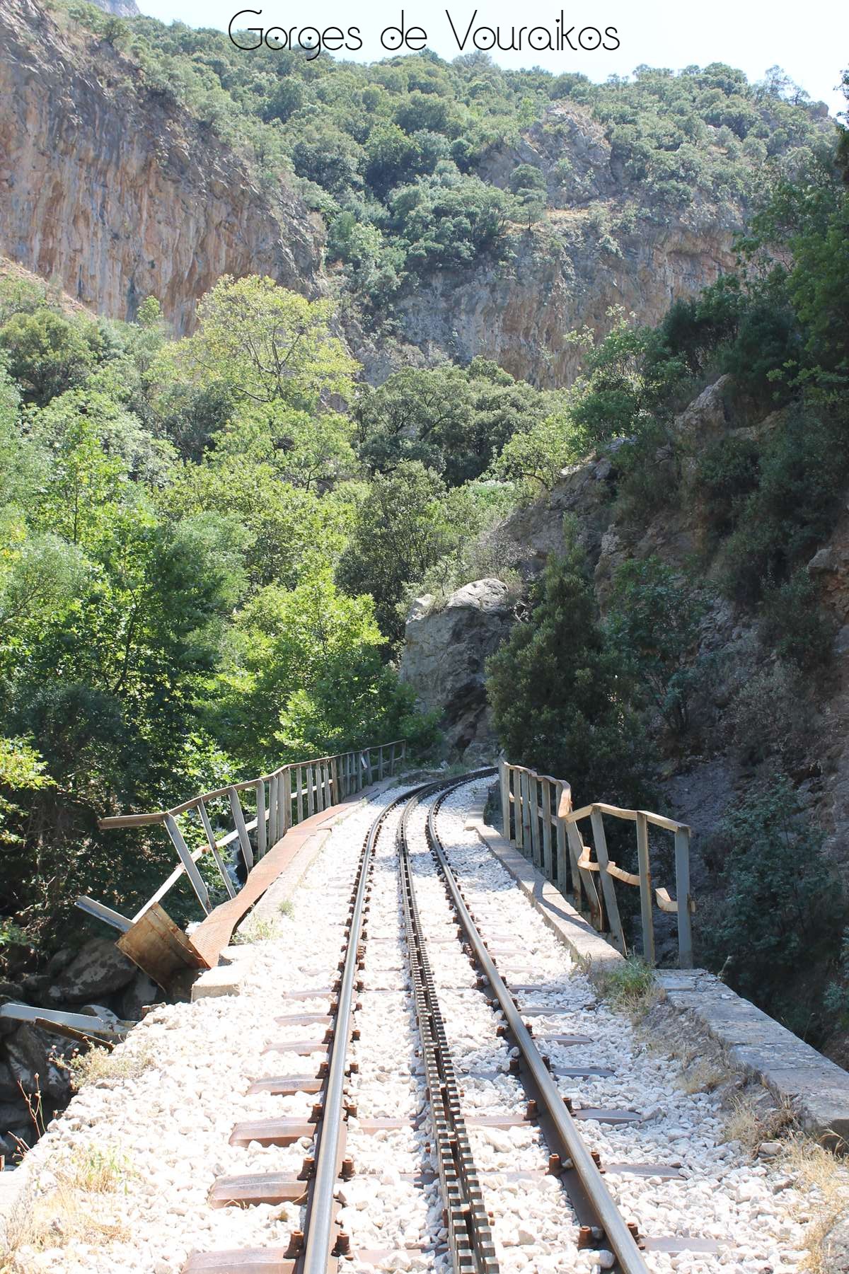 Gorges des Vouraikos Grèce Peloponnèse