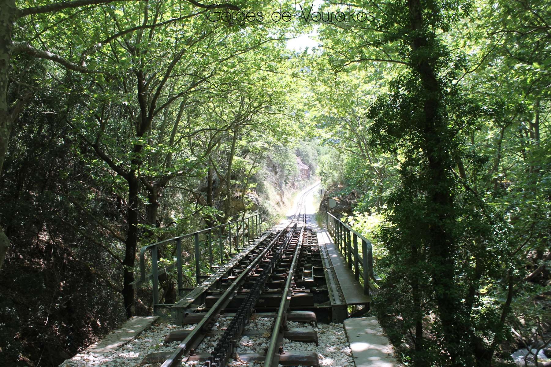 Gorges des Vouraikos Grèce Peloponnèse