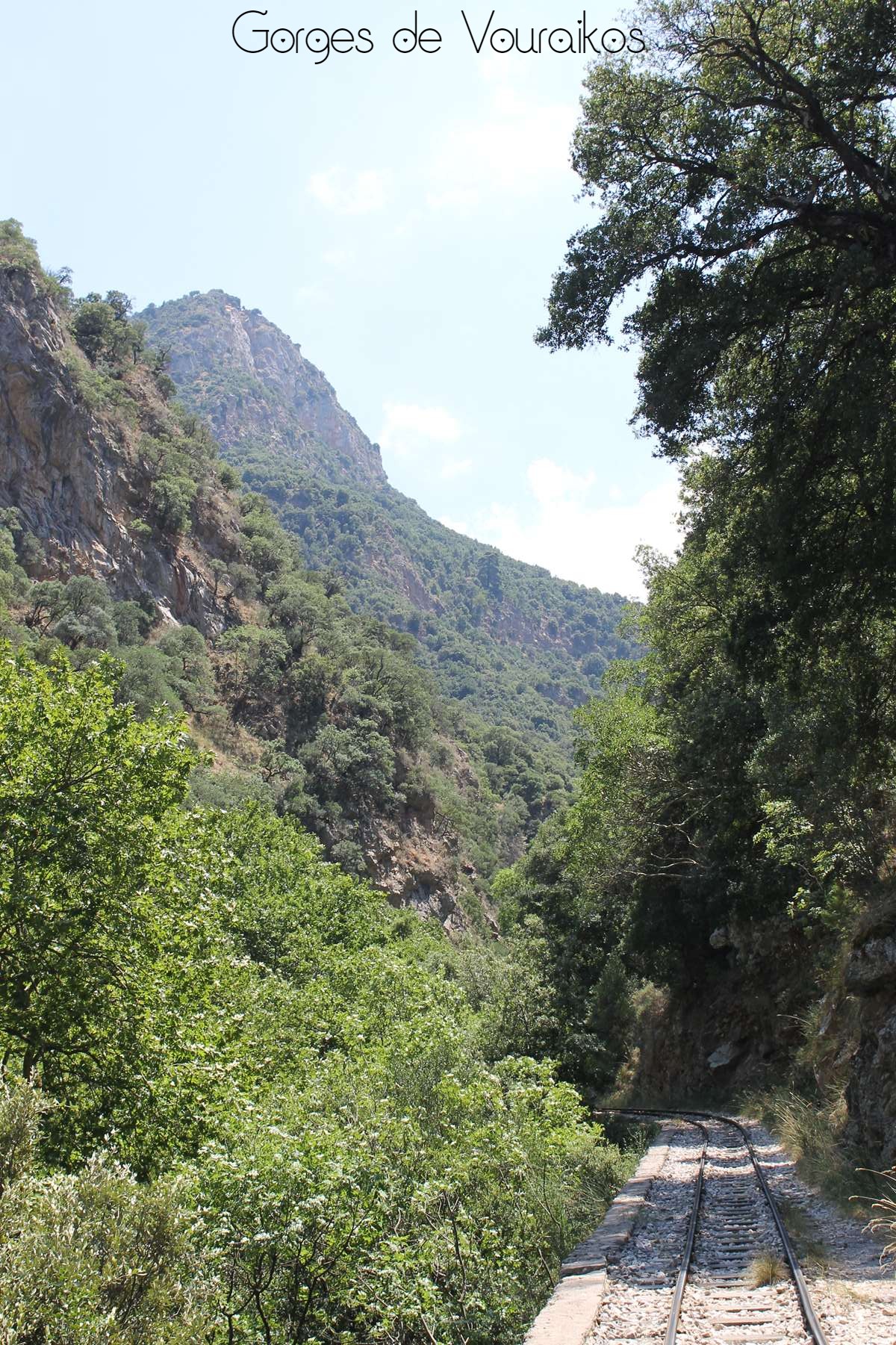 Gorges des Vouraikos Grèce Peloponnèse