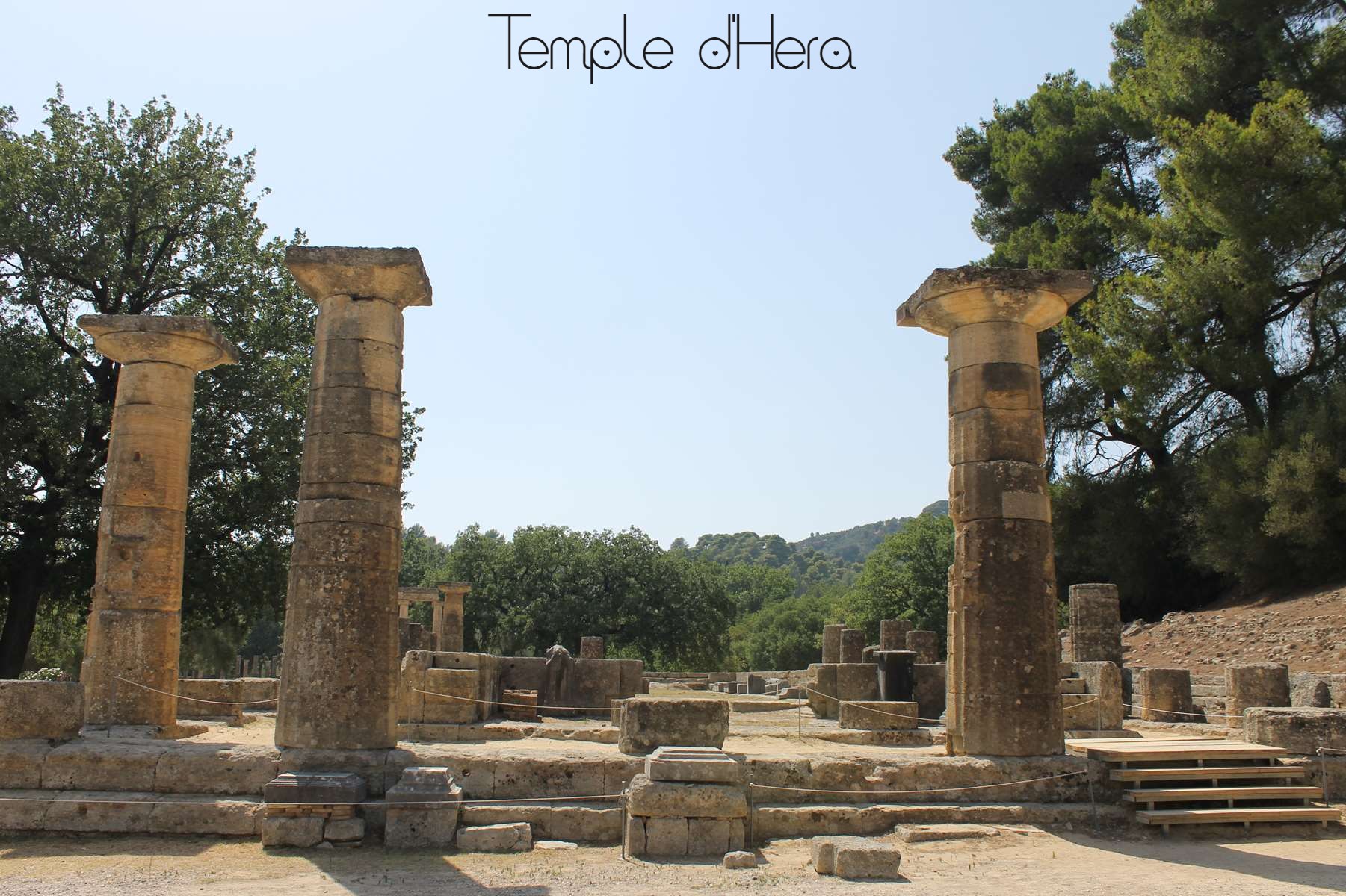 Temple d'Hera Grèce Pelponnèse