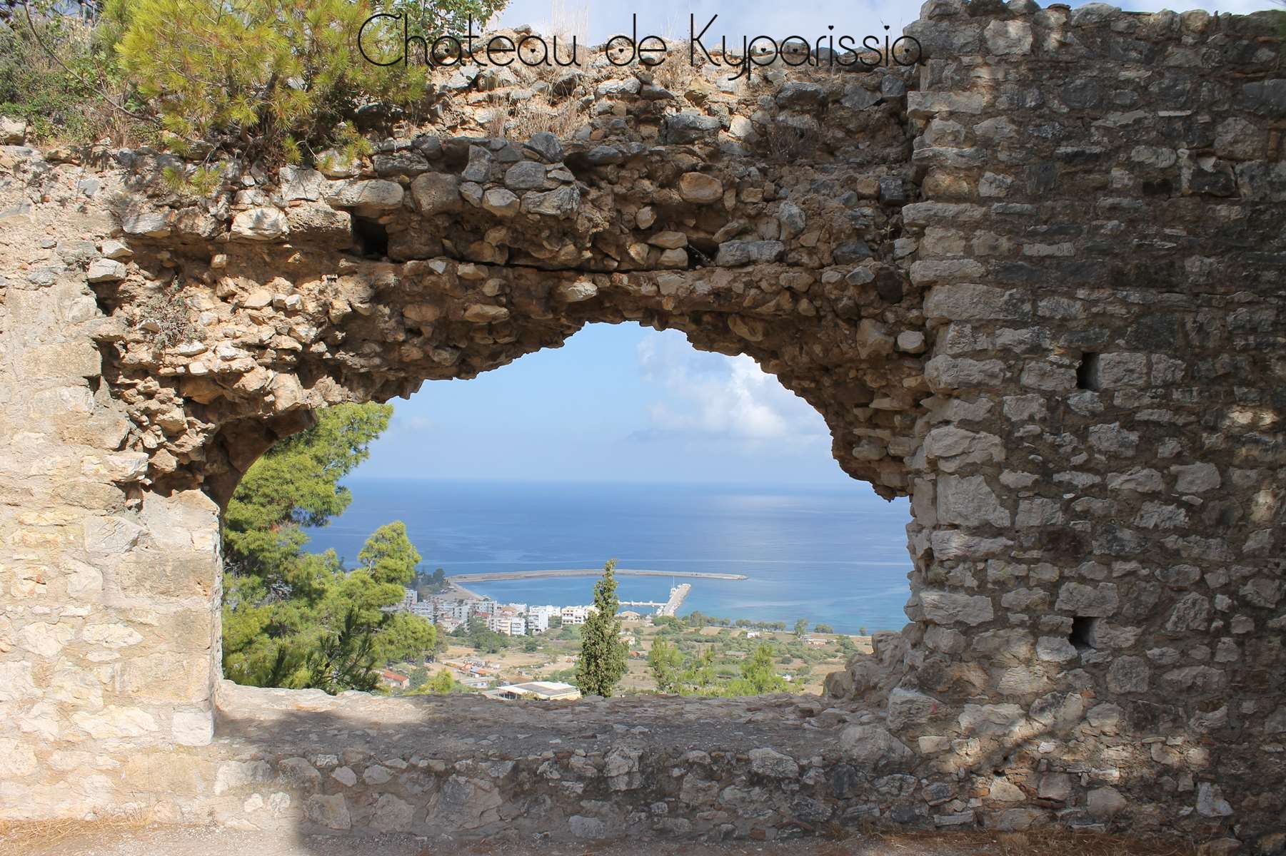 Chateau Kyparissia Grèce Peloponnèse