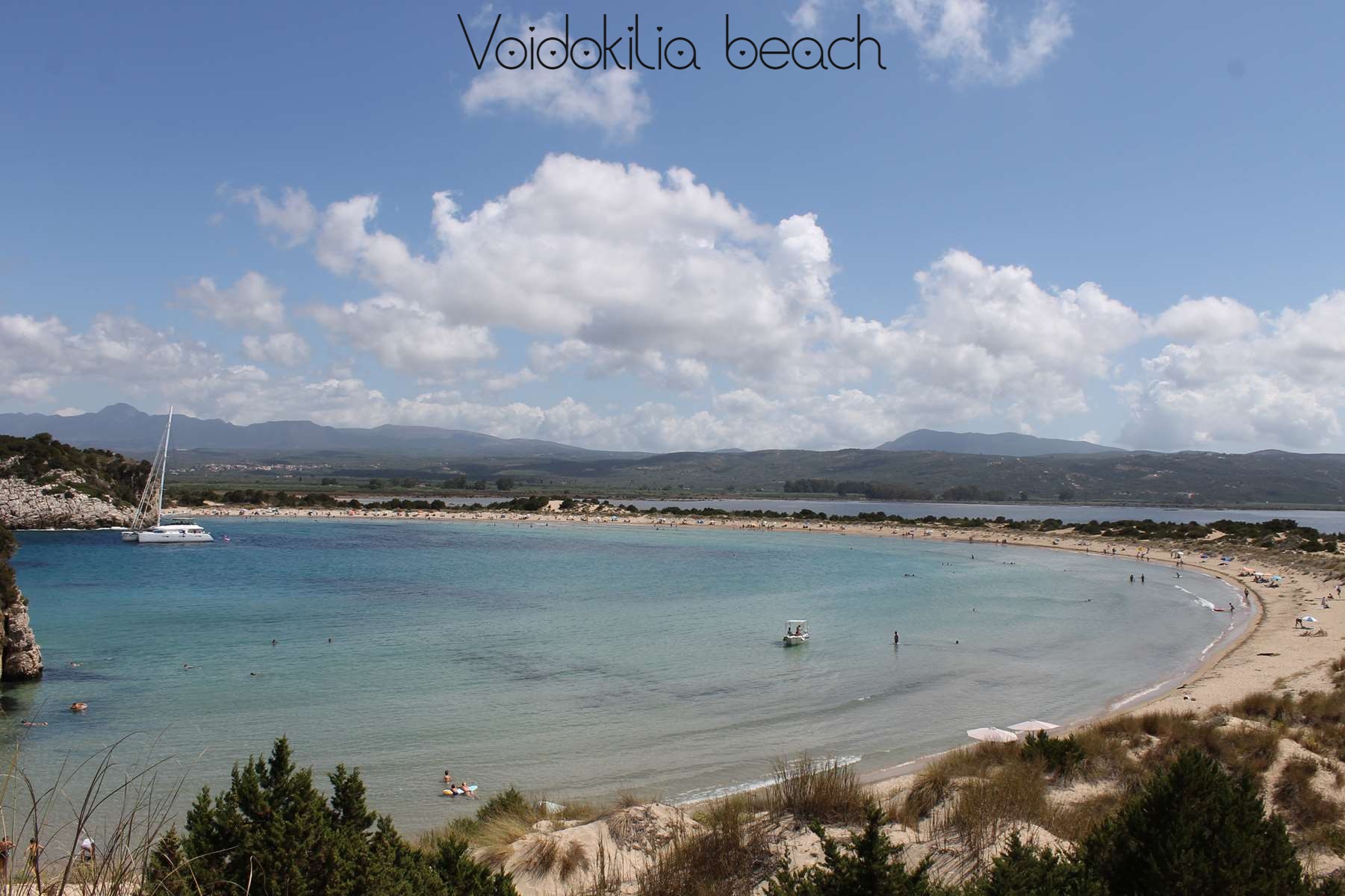 Voidokilia beach Grèce Peloponnèse