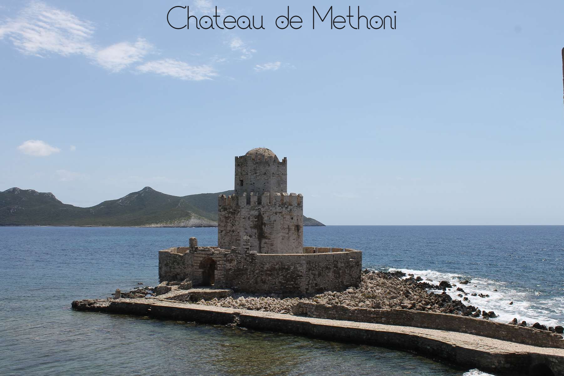 Chateau Methoni Grèce Peloponnèse