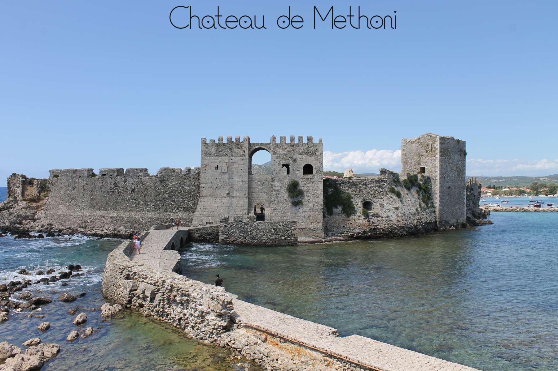 Chateau Methoni Grèce Peloponnèse