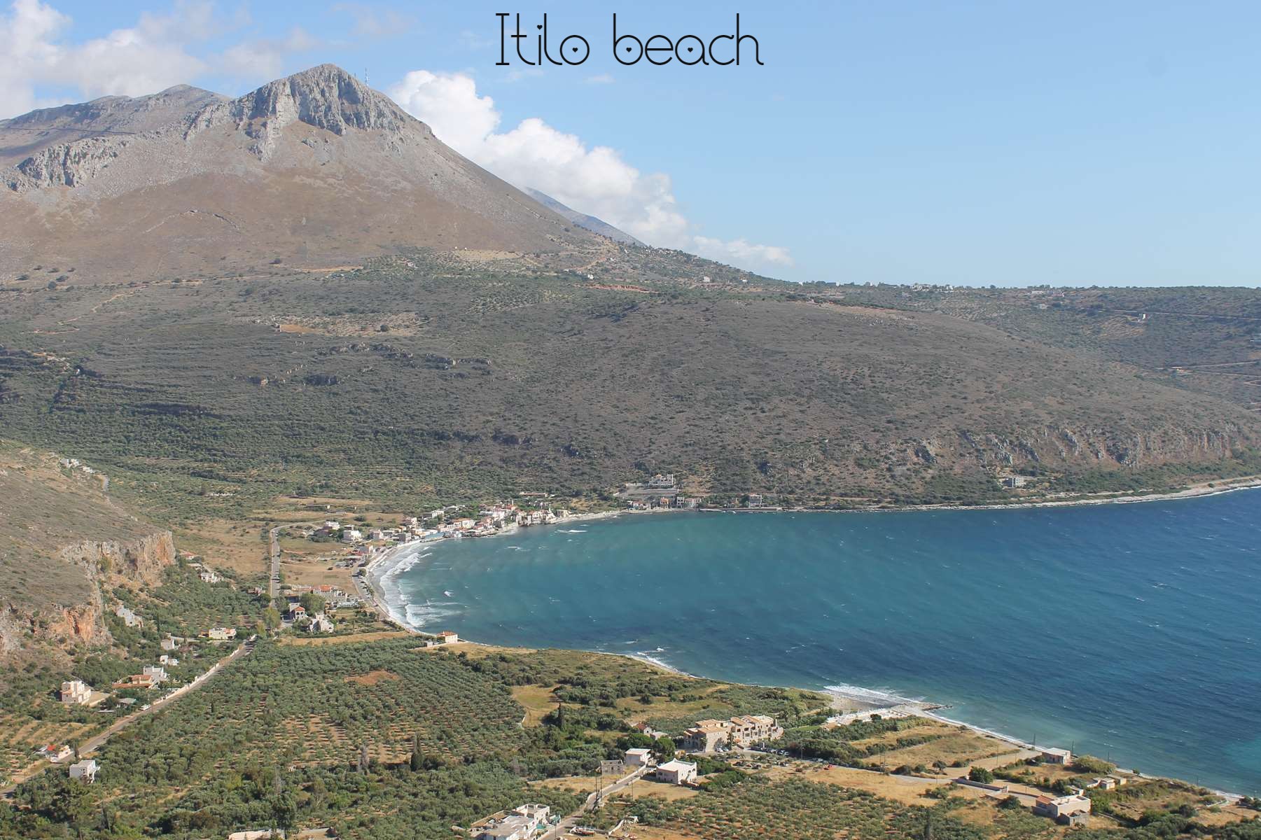 Itilo Beach Magne Grèce Peloponnèse