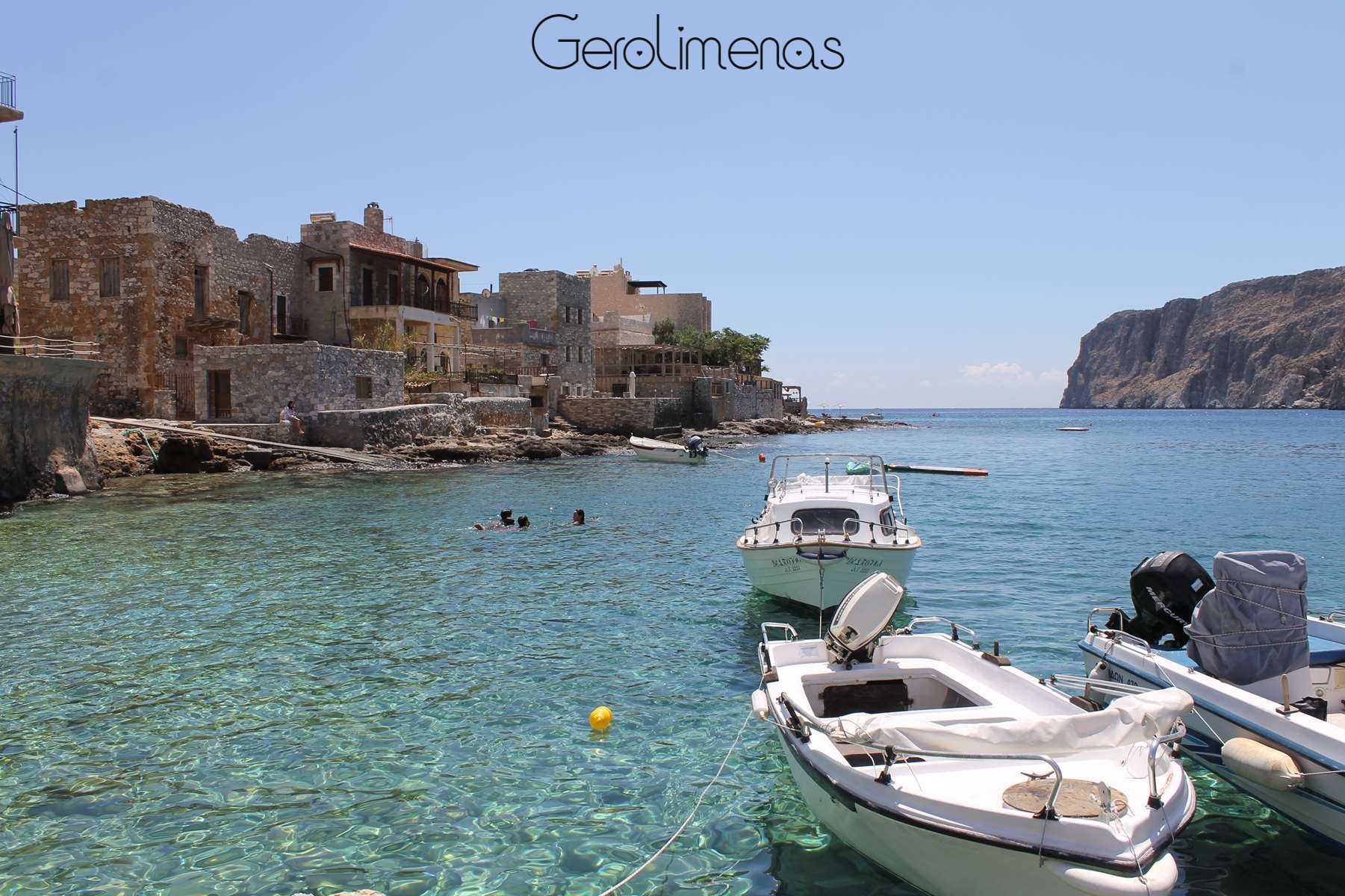 Gerolimenas Magne Peloponnèse Grèce