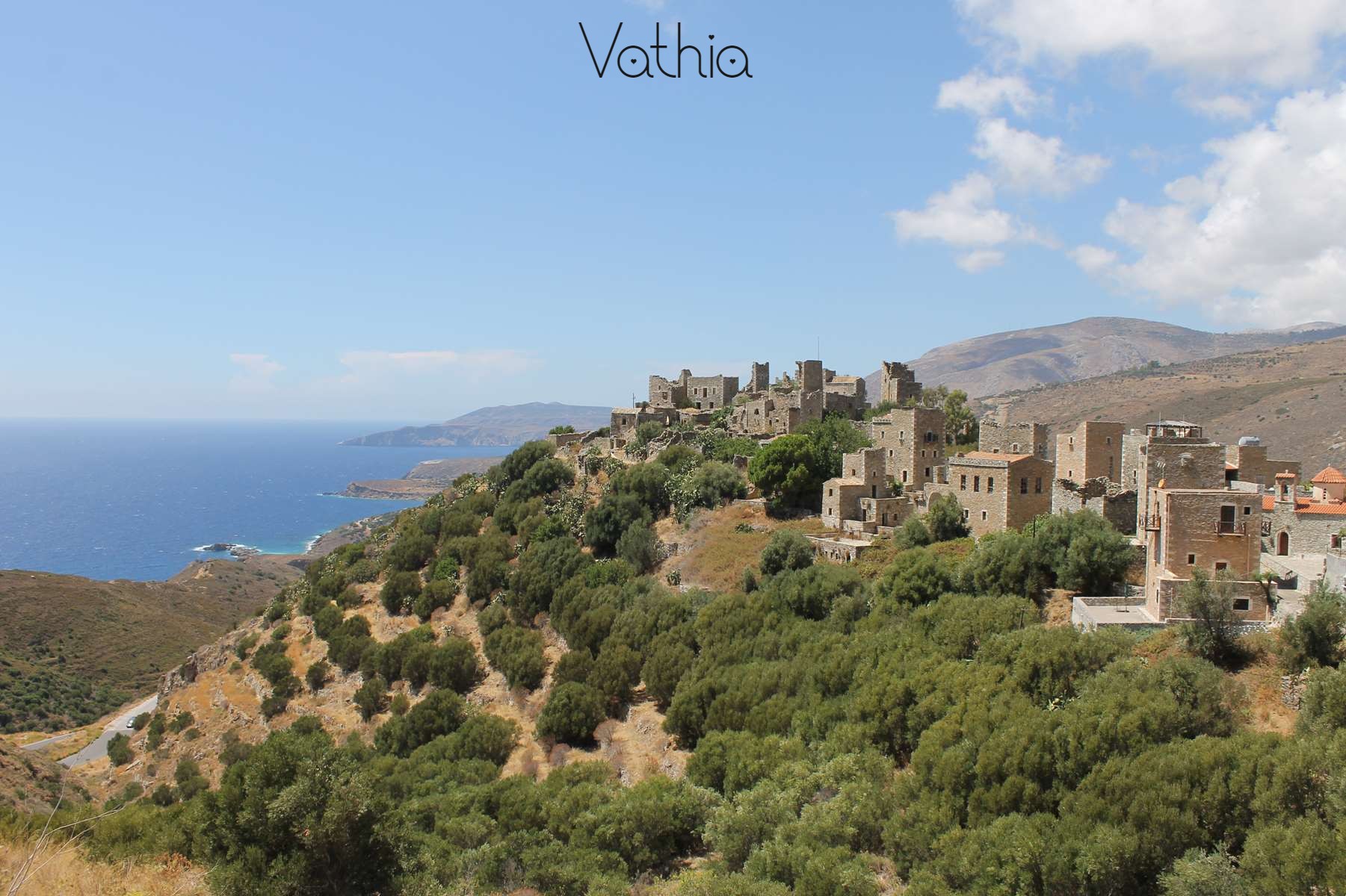 Vathia Magne Peloponnèse Grèce