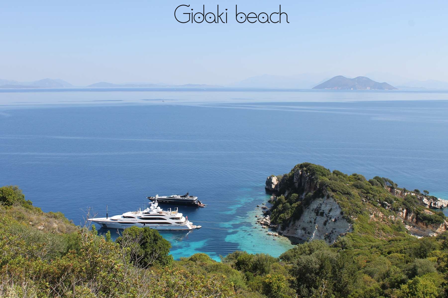 Gidaki beach Ithaque