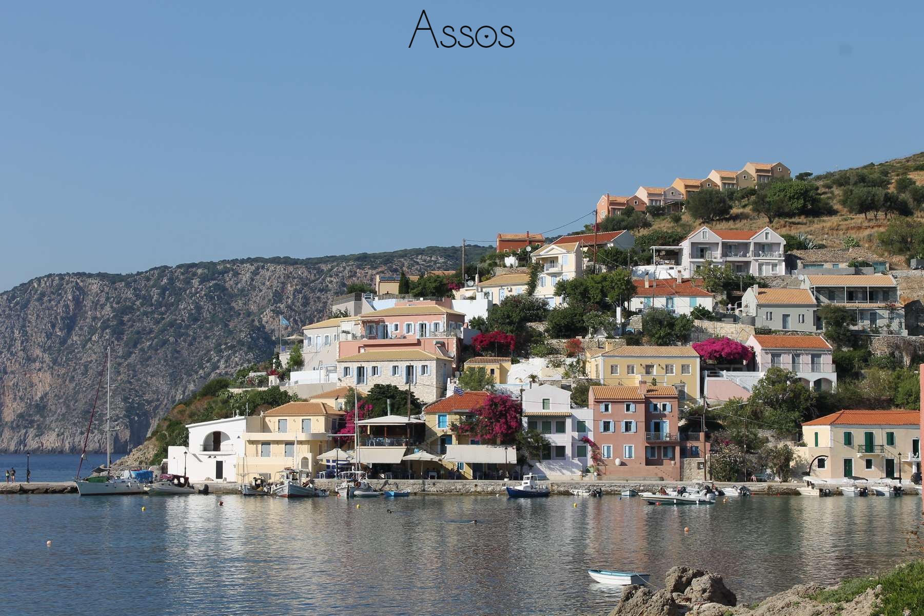 Assos Cephalonie Grèce