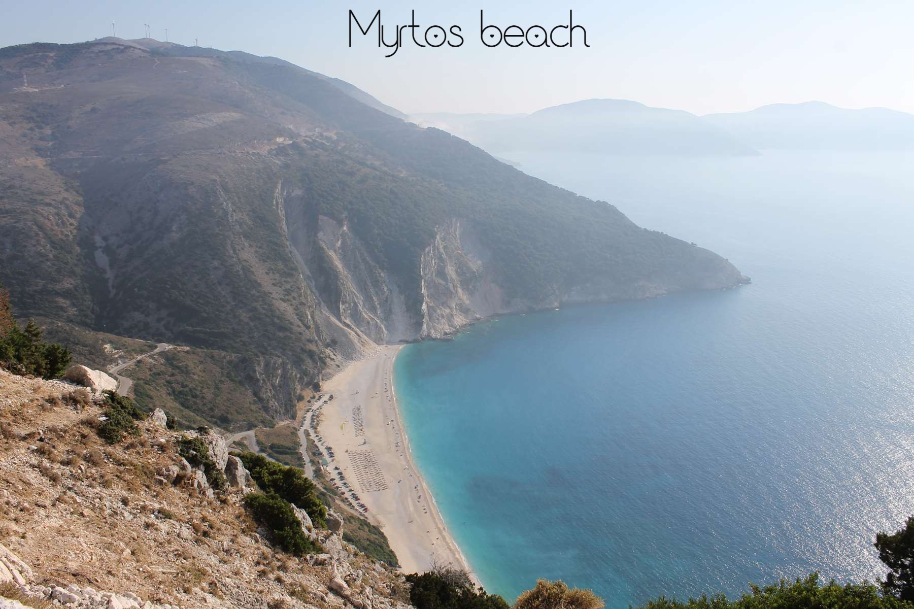 Myrtos beach Cephalonie Grèce