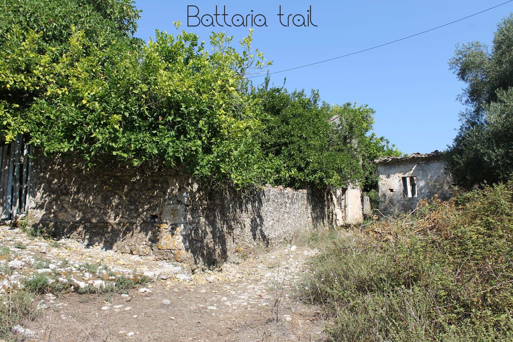 Battaria trails Cephalonie Grèce