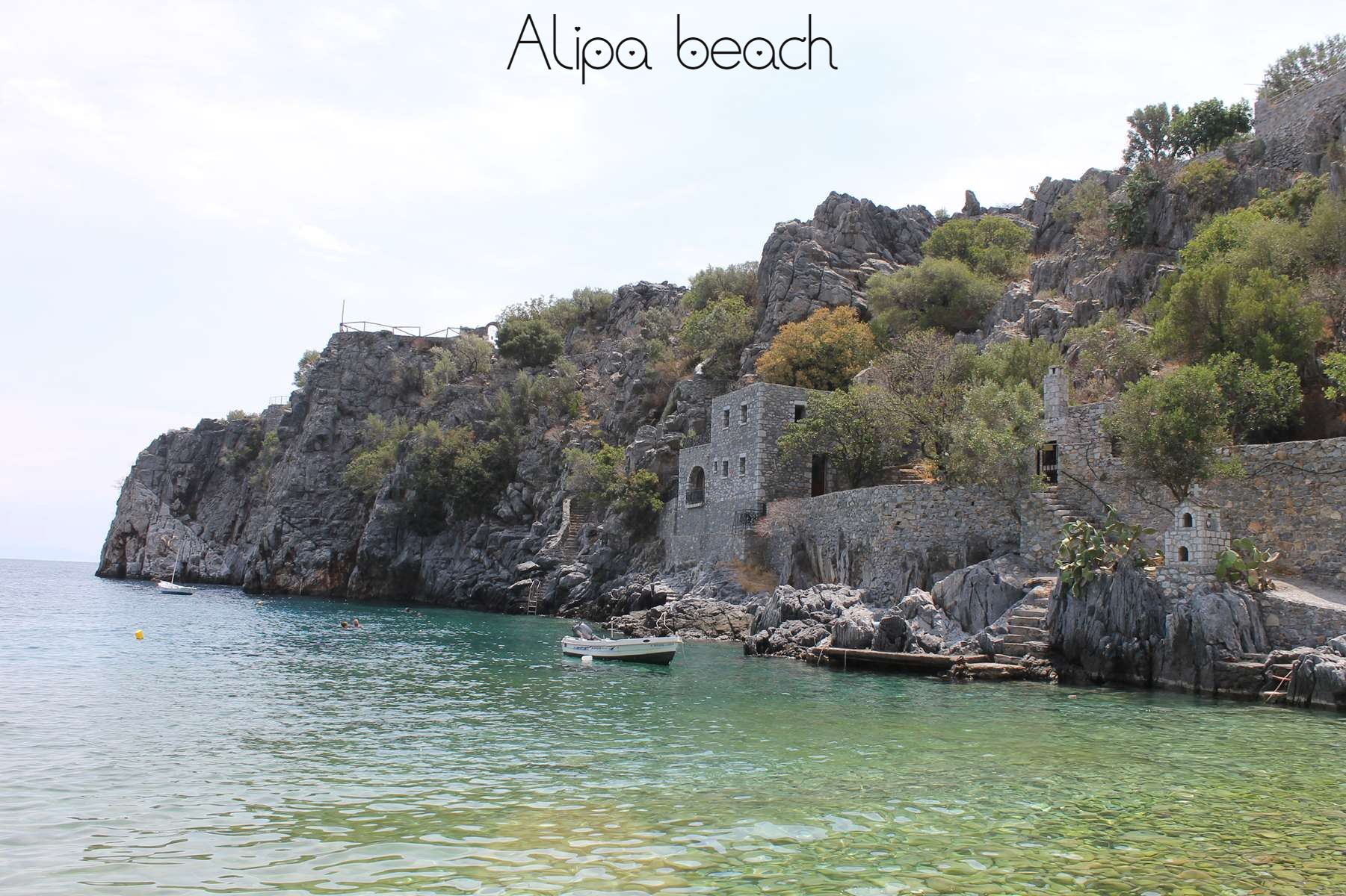 Alipa Beach Magne Peloponnèse Grèce