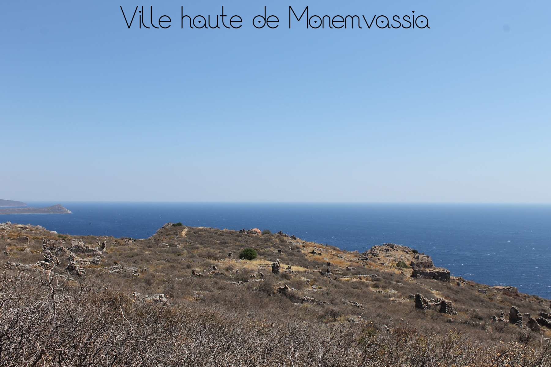 Monemvassia Grèce Peloponnèse