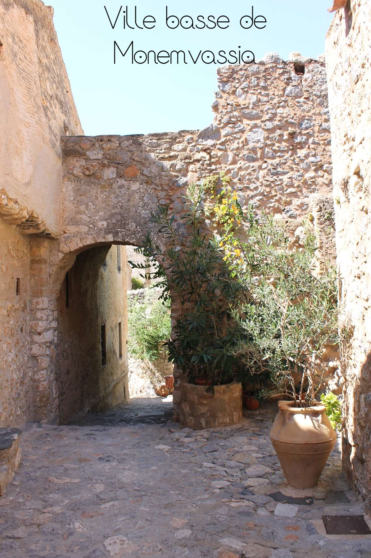 Monemvassia Grèce Peloponnèse