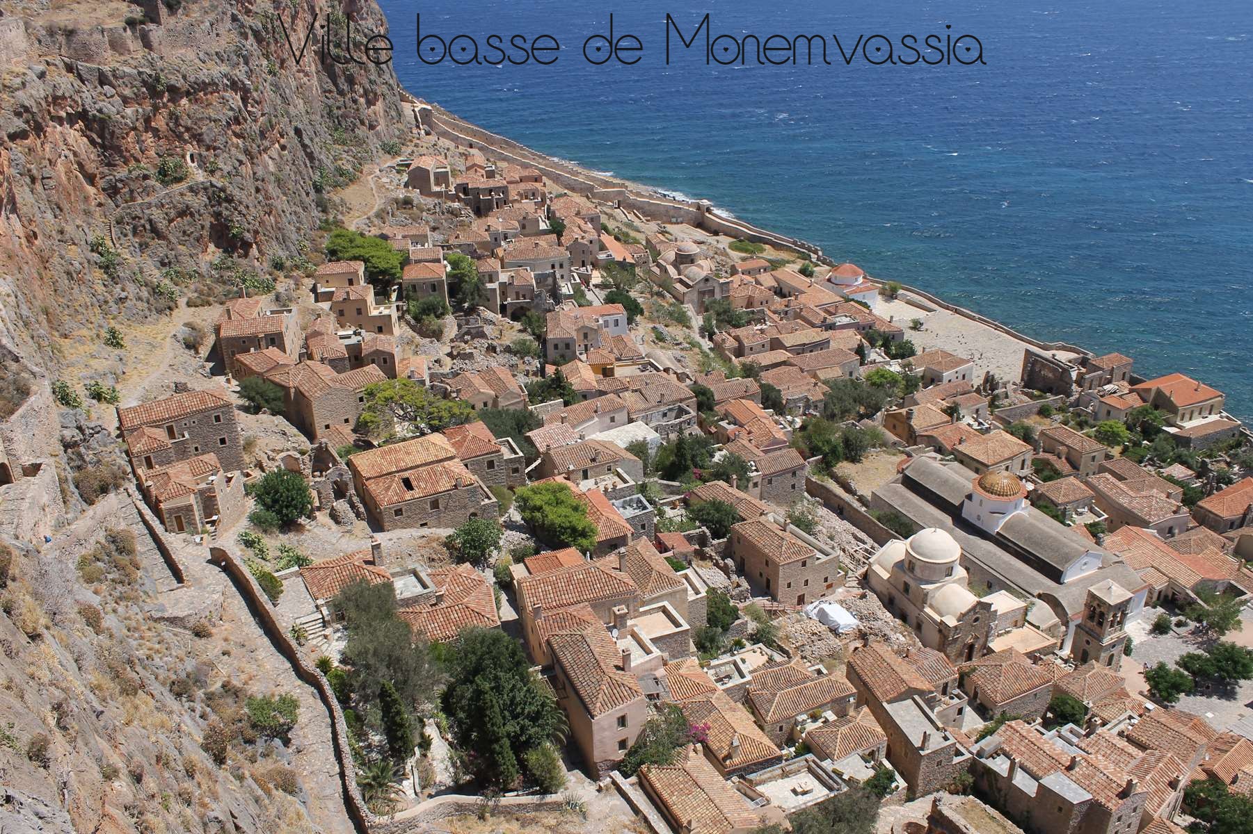 Monemvassia Grèce Peloponnèse