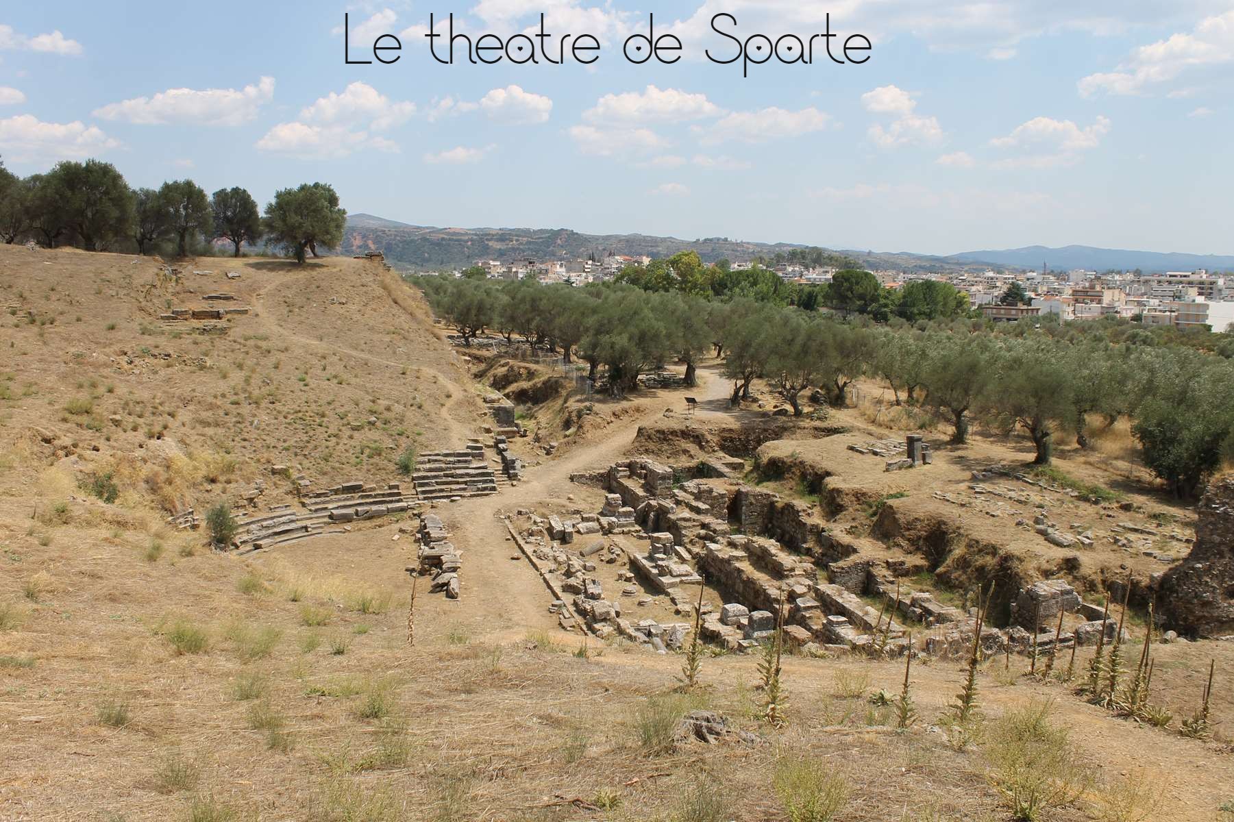 Sparte Peloponnèse Grèce