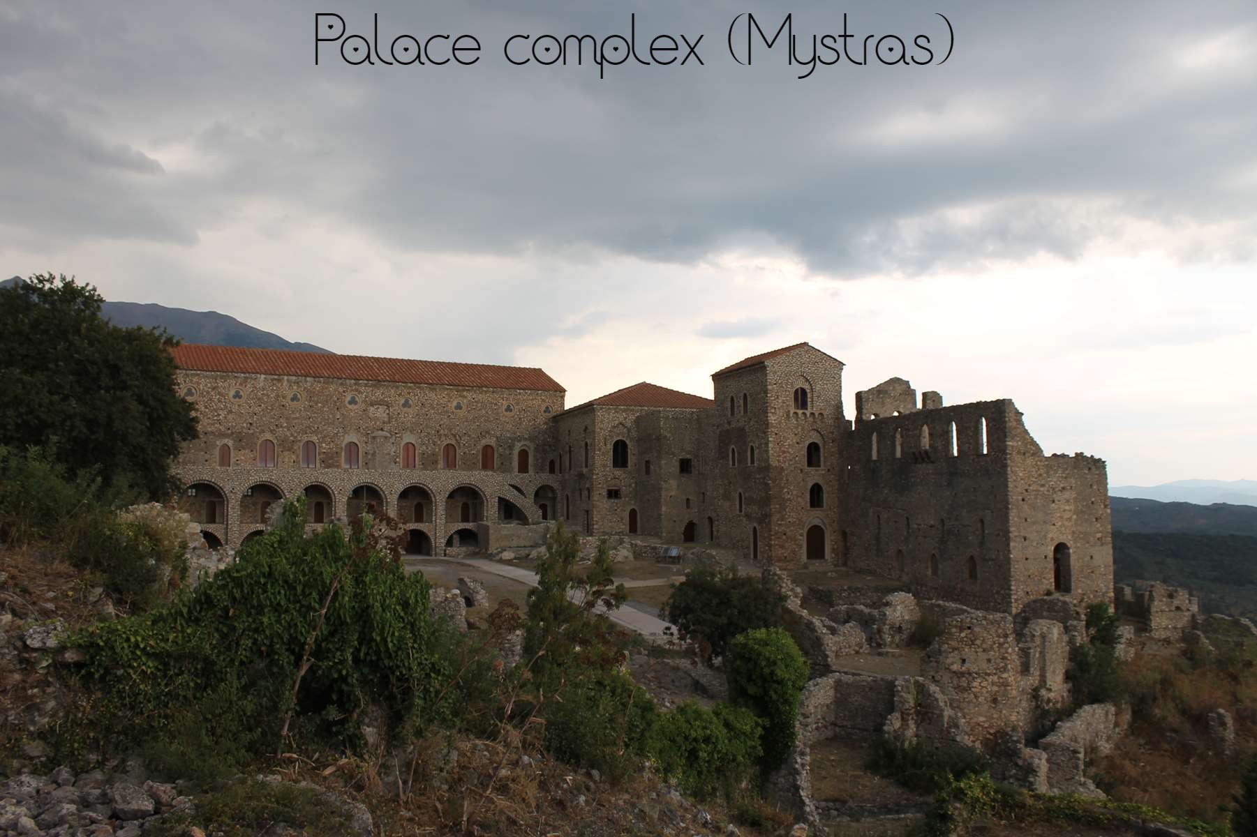 Mystras Peloponnèse Grèce