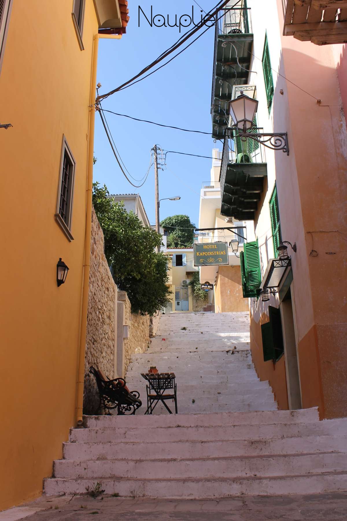 Nauplie Peloponnèse Grèce