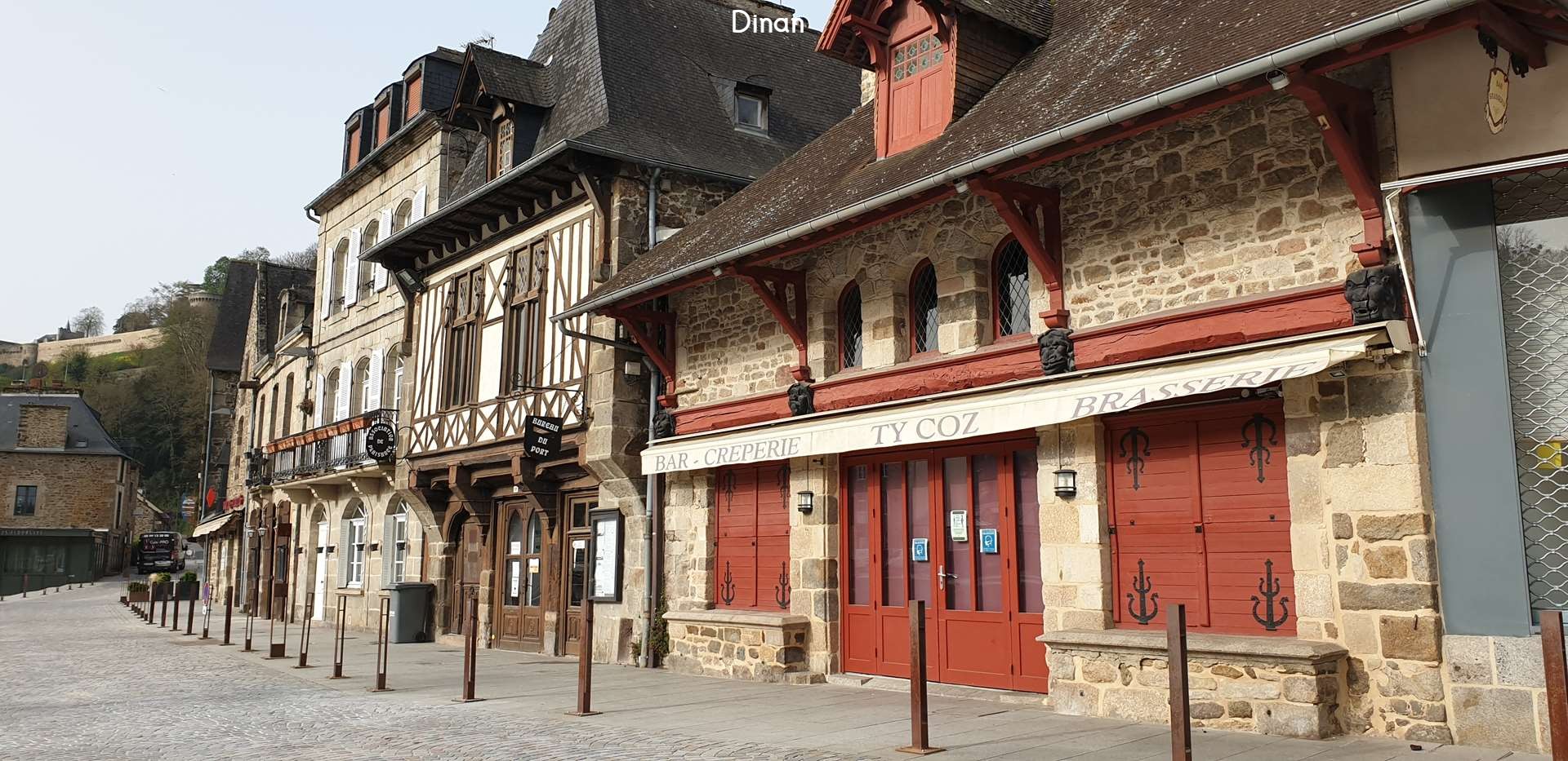 Vieilles maisons en pierre Dinan