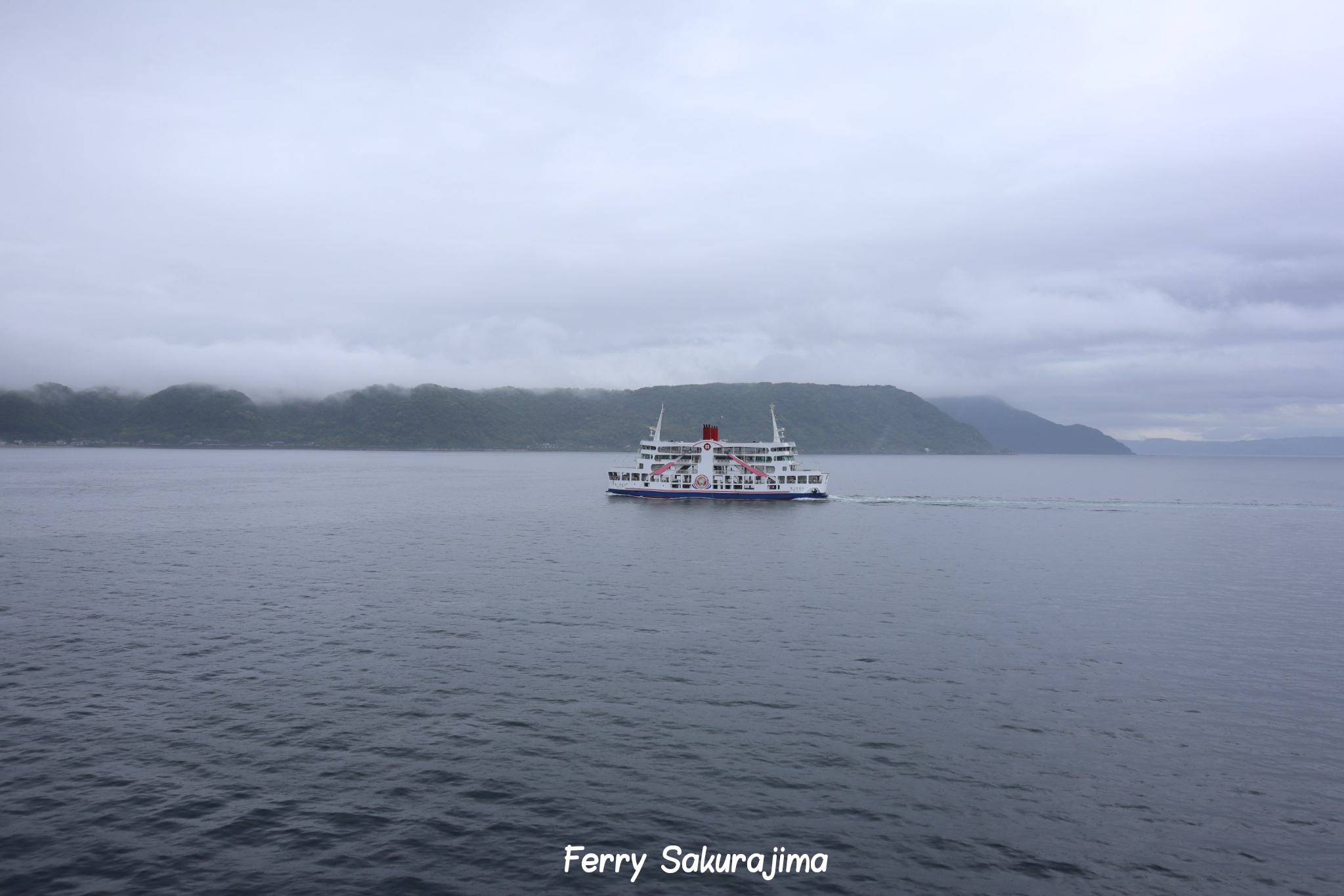Ferry Sakurajima Kagoshima Japon