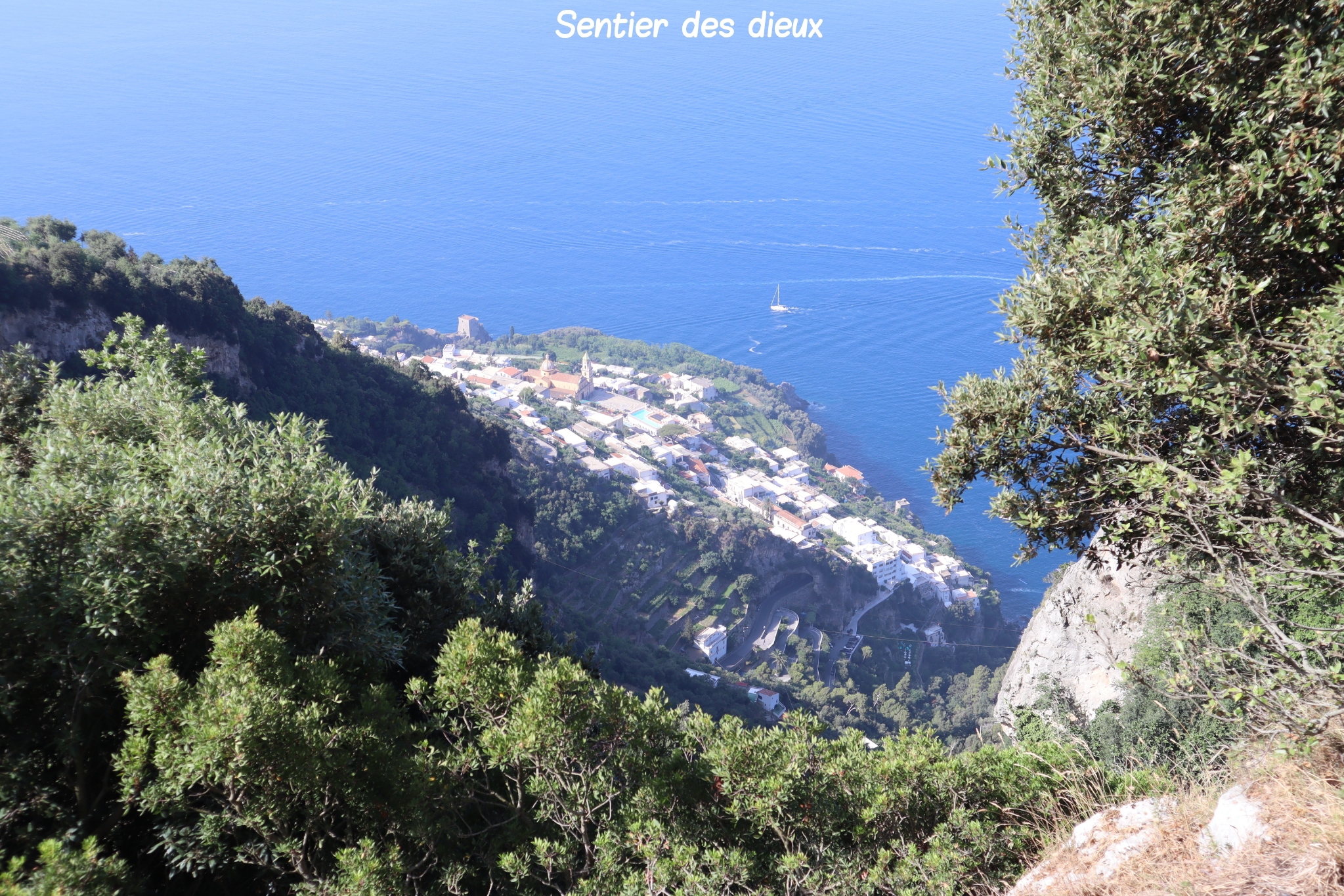 Sentier des dieux cote amalfitaine