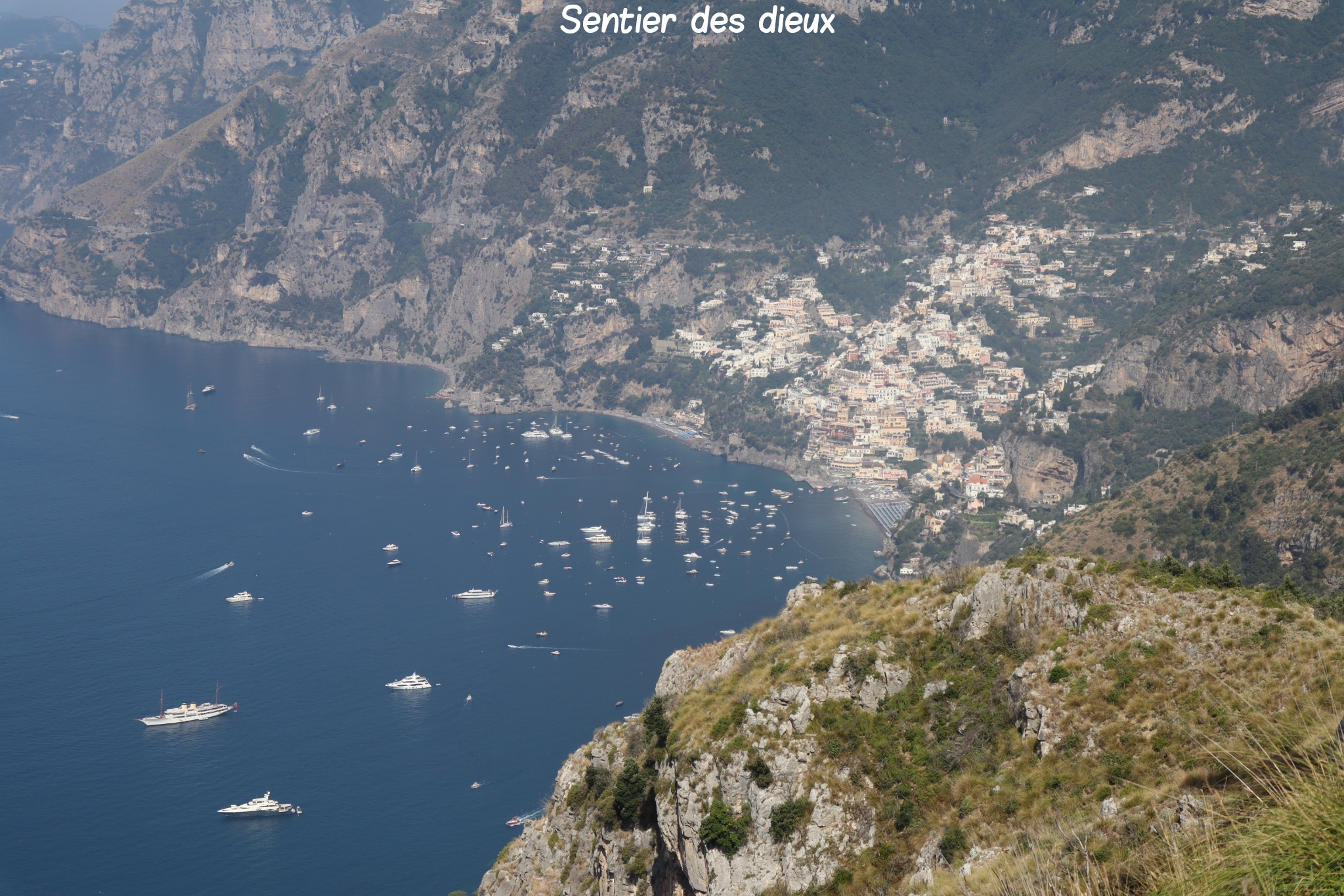 Sentier des dieux cote amalfitaine