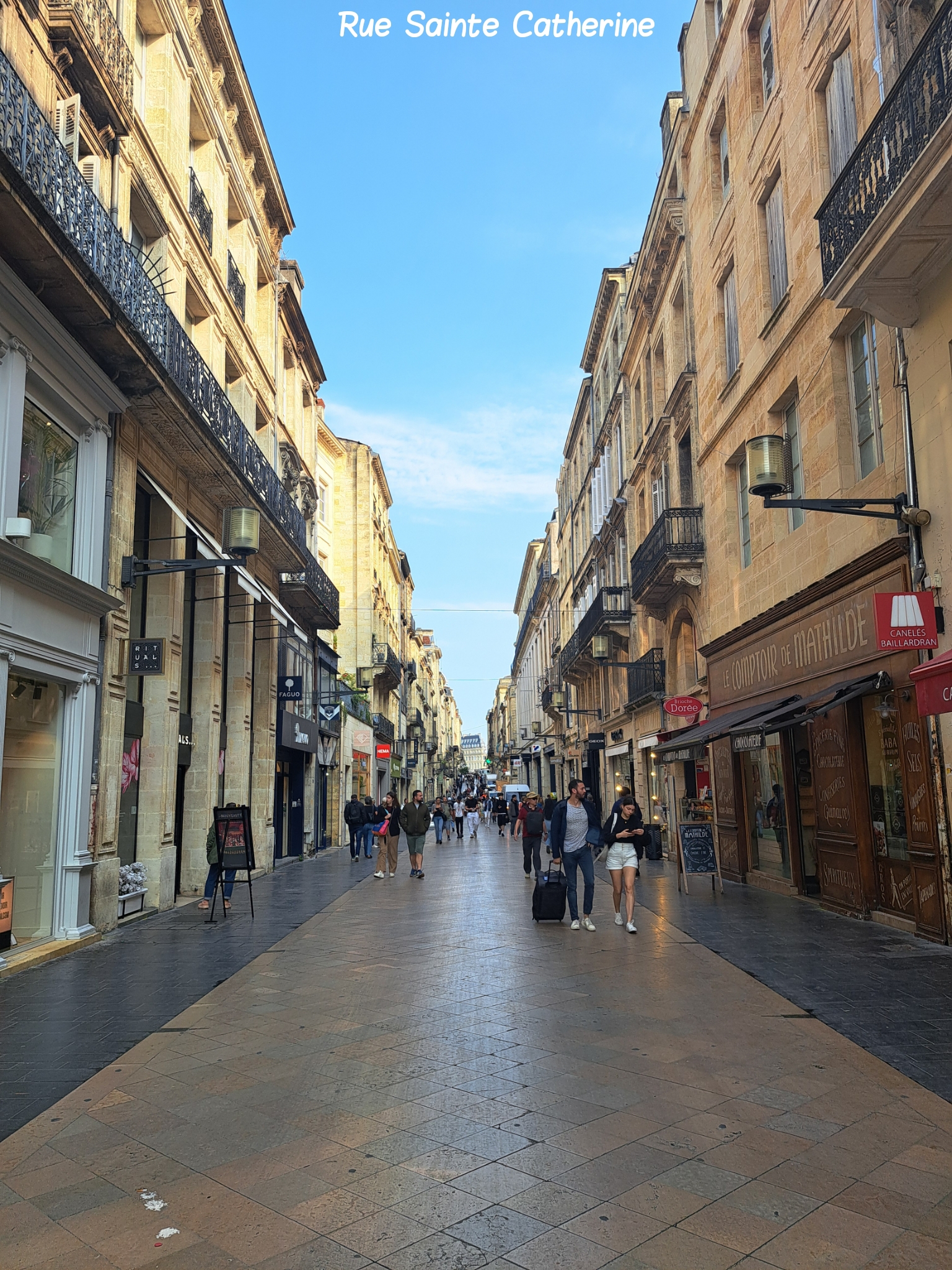 Rue Sainte Catherine Bordeaux