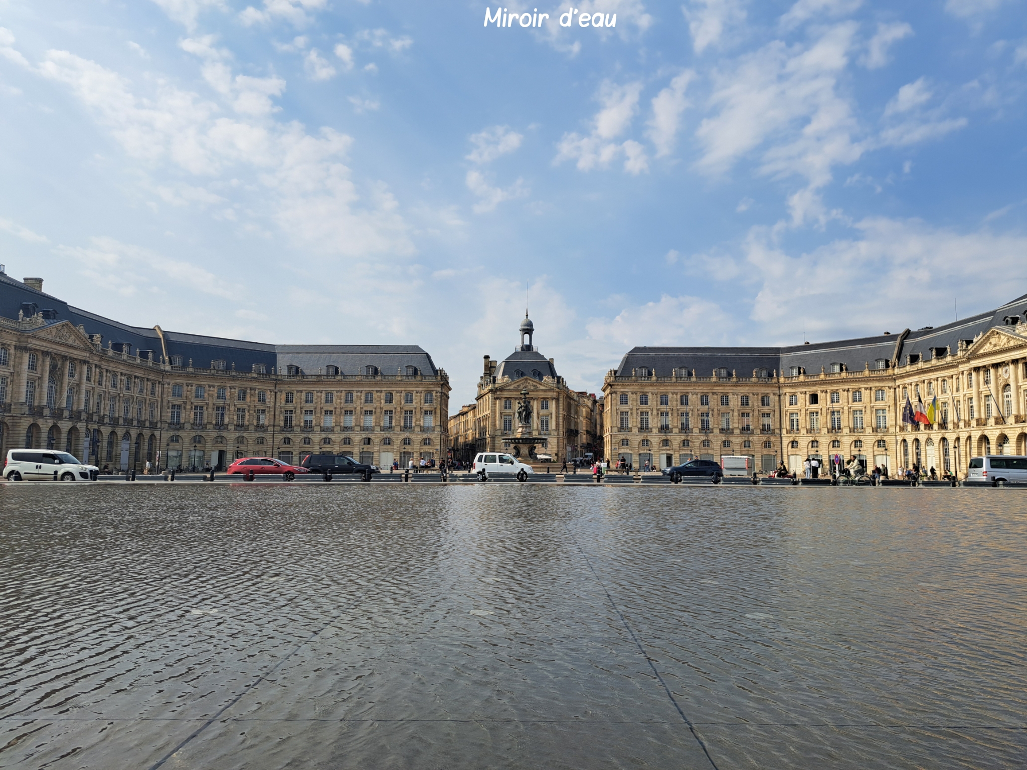 Miroir d'eau Bordeaux