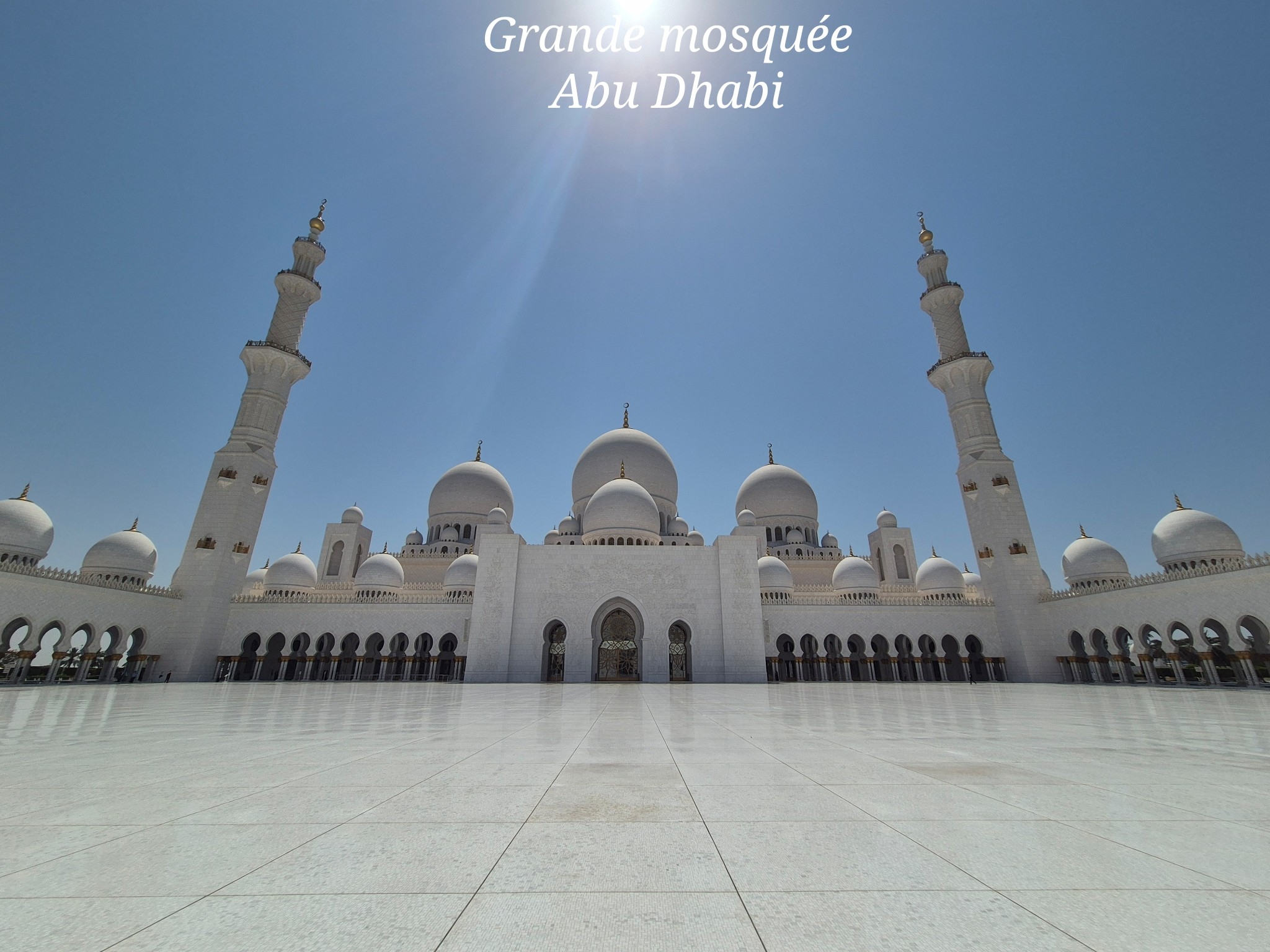 Grande Mosquée Abu Dhabi