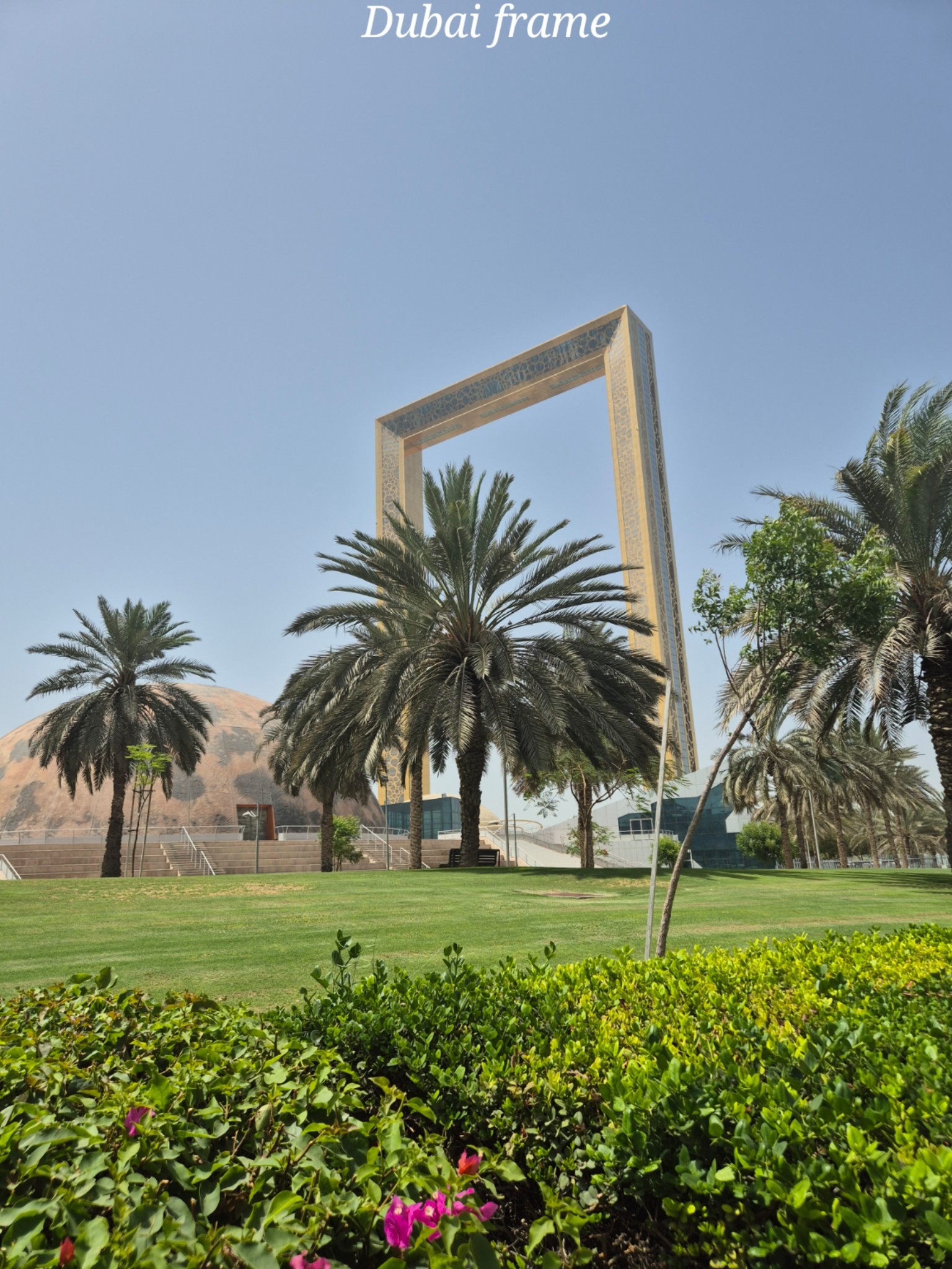Dubai frame