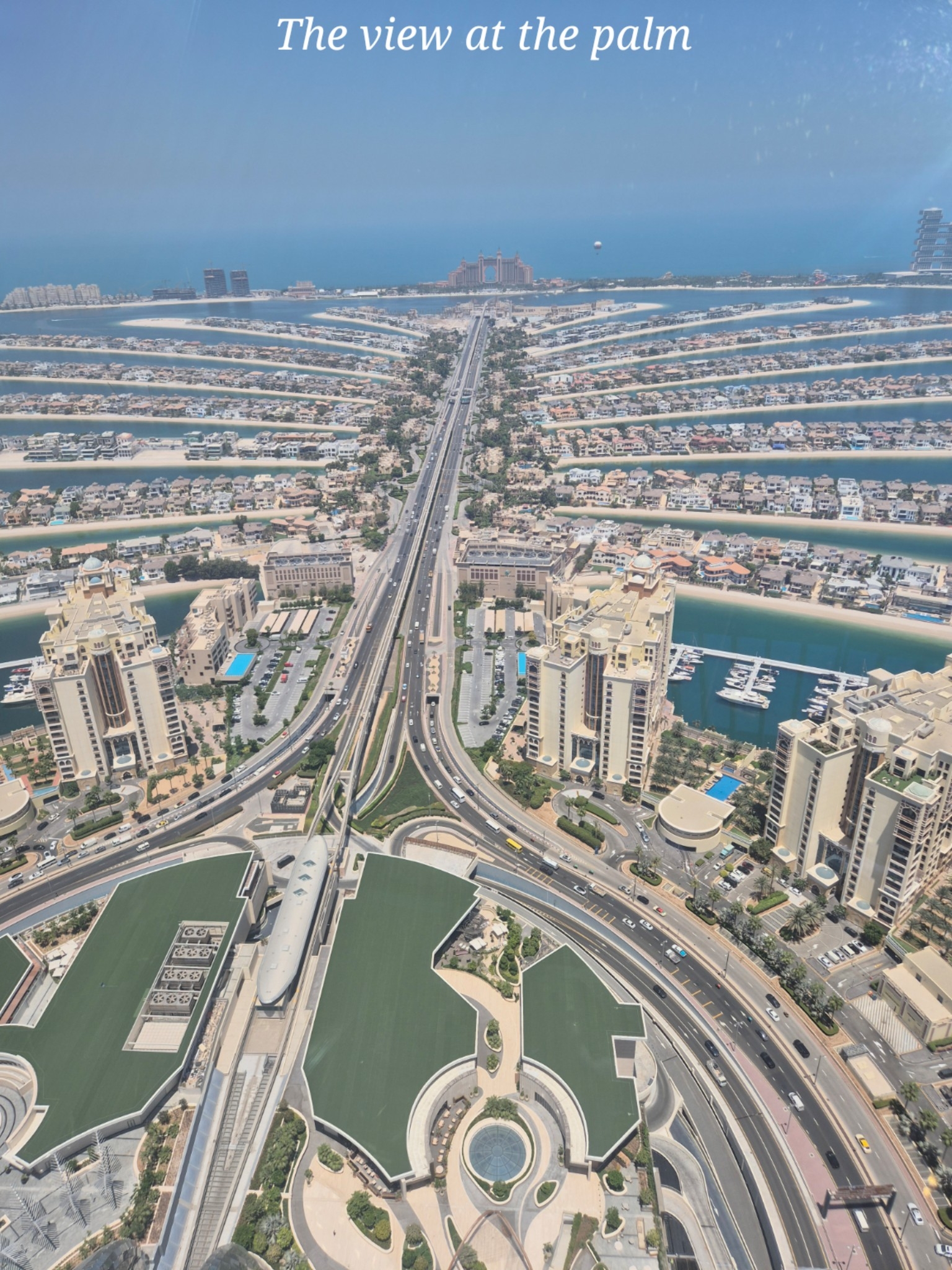 The view palm Dubai