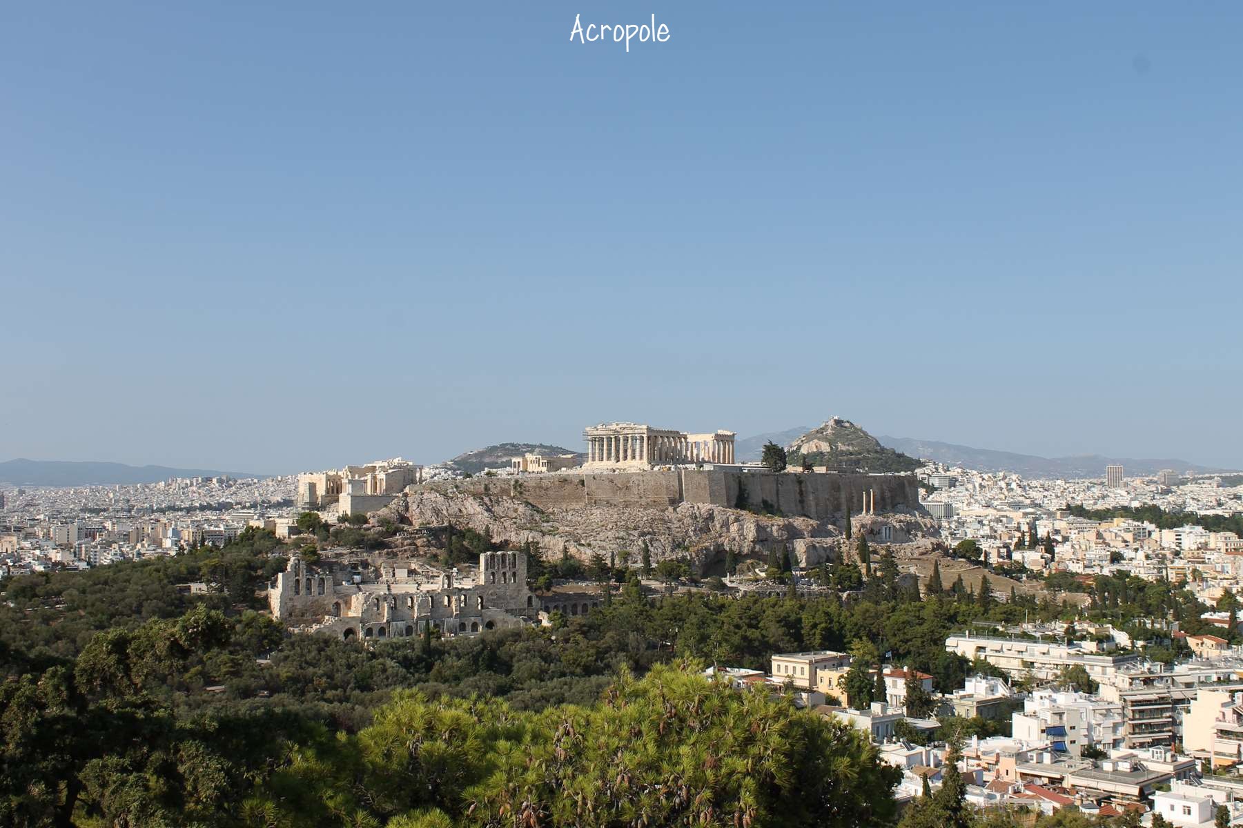 Acropole Athènes