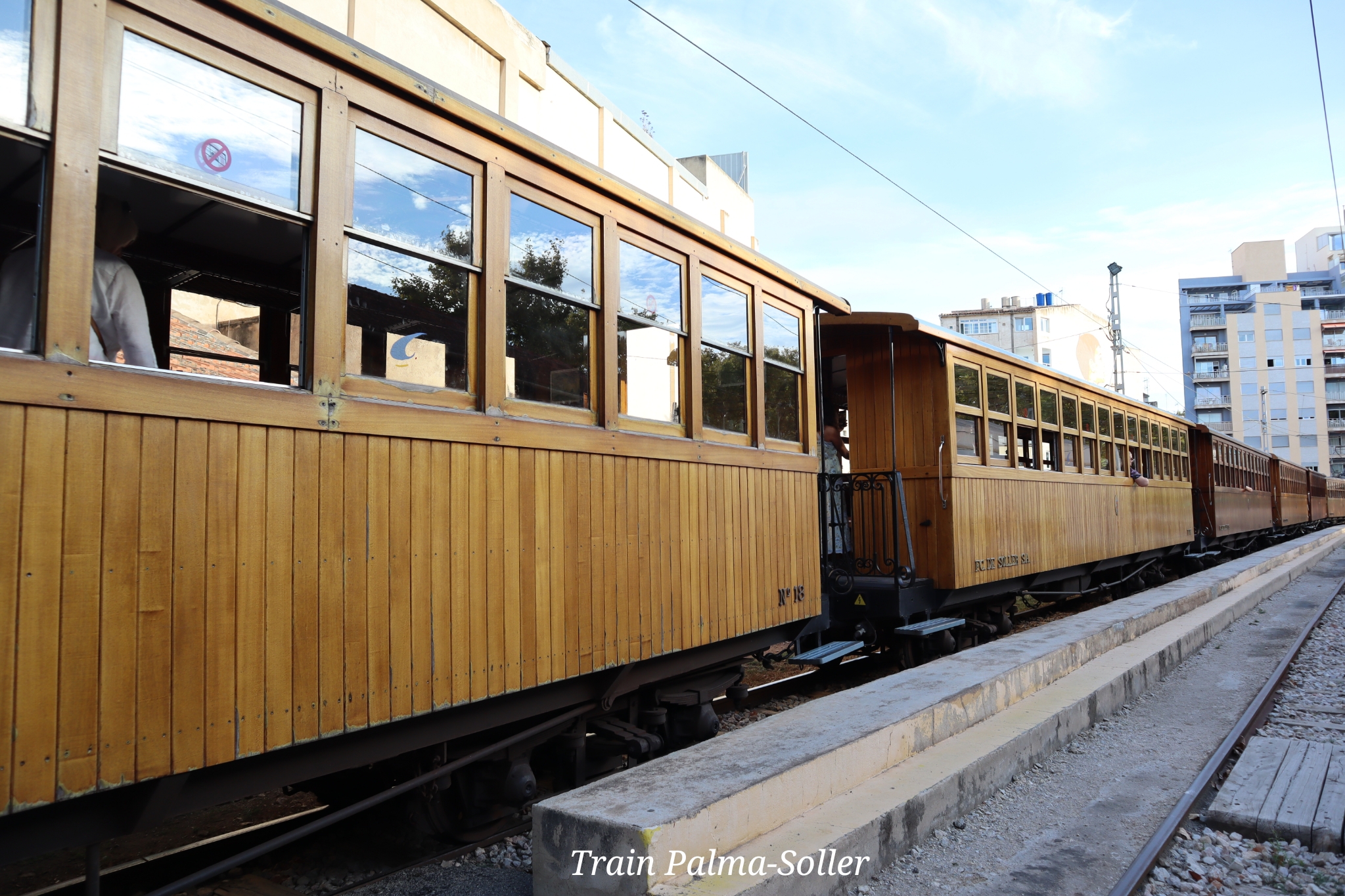 Train bois Palma Soller Tramuntana