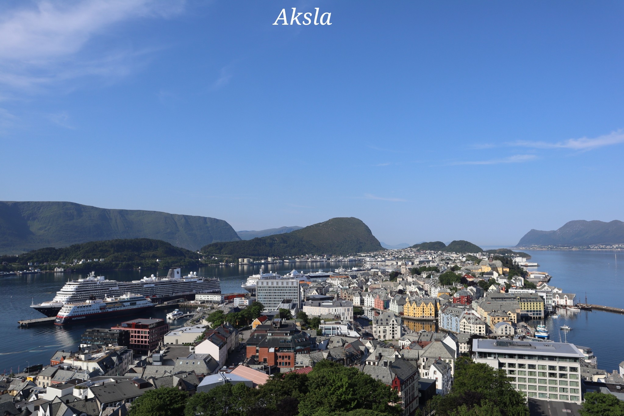 Aksla Alesund Norvège
