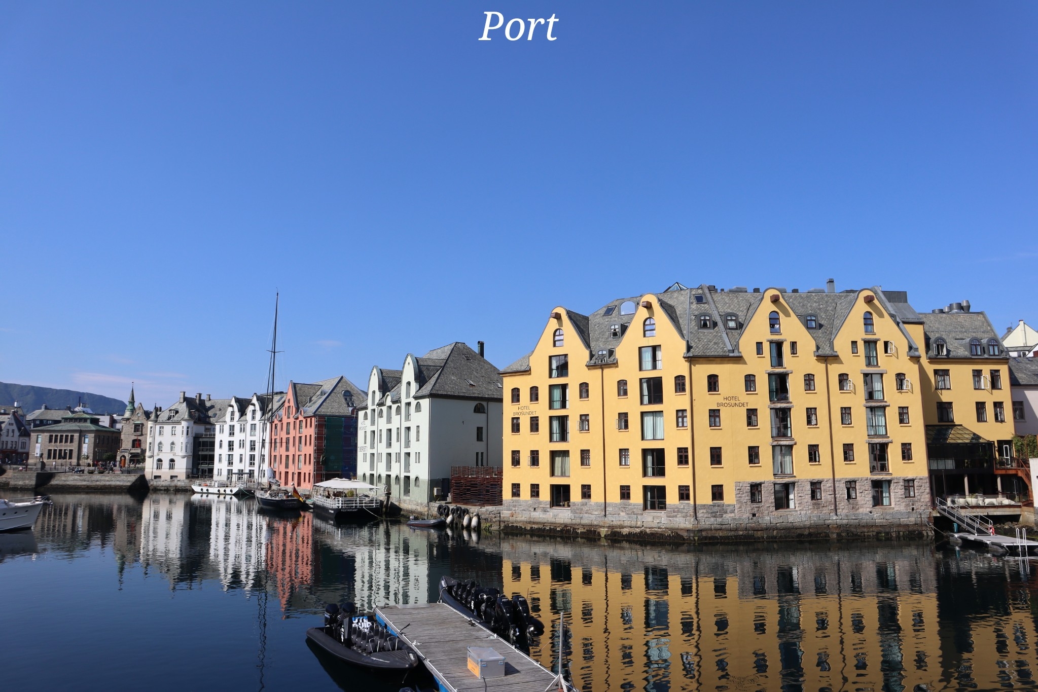 Port Alesund Norvège