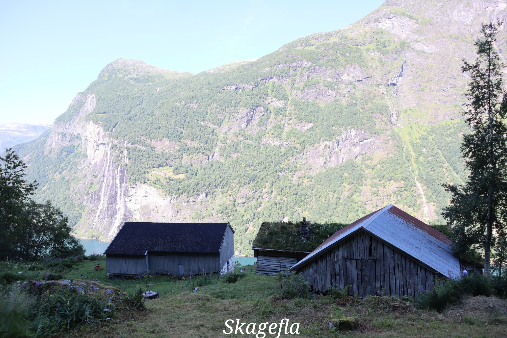 Skagefla Geiranger Norvège