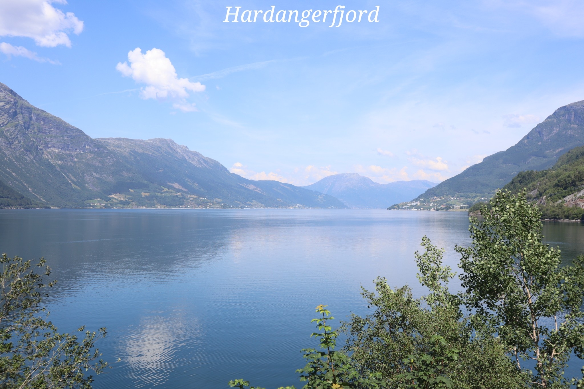 Hardangerfjord Norvège