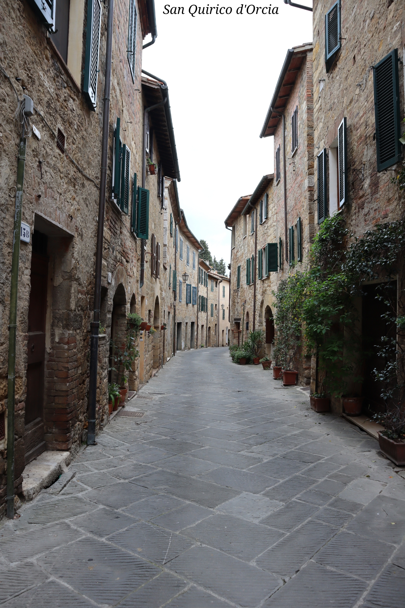 San Quirico d'Orcia Toscane Italie