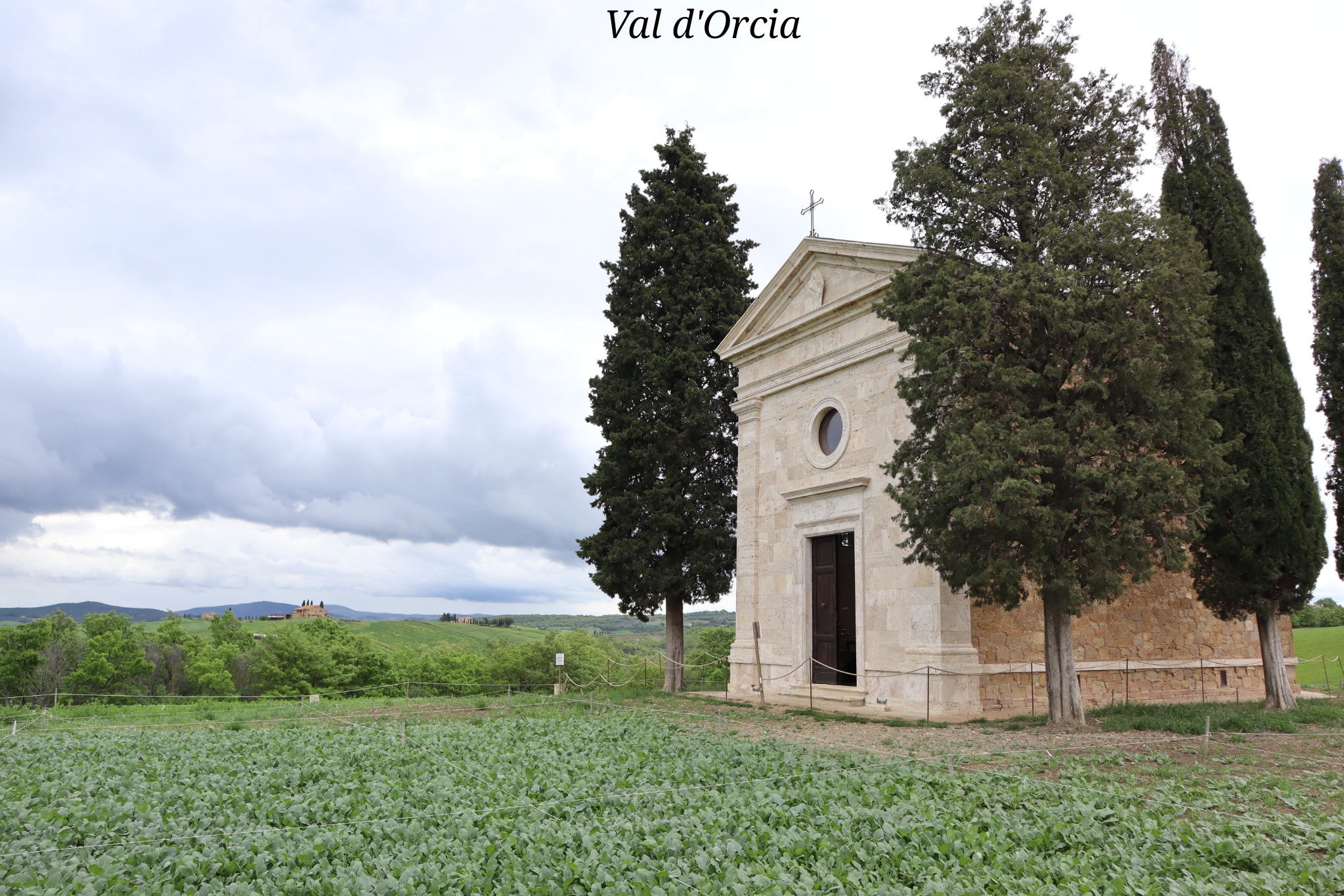 Val d'Orcia Toscane Italie