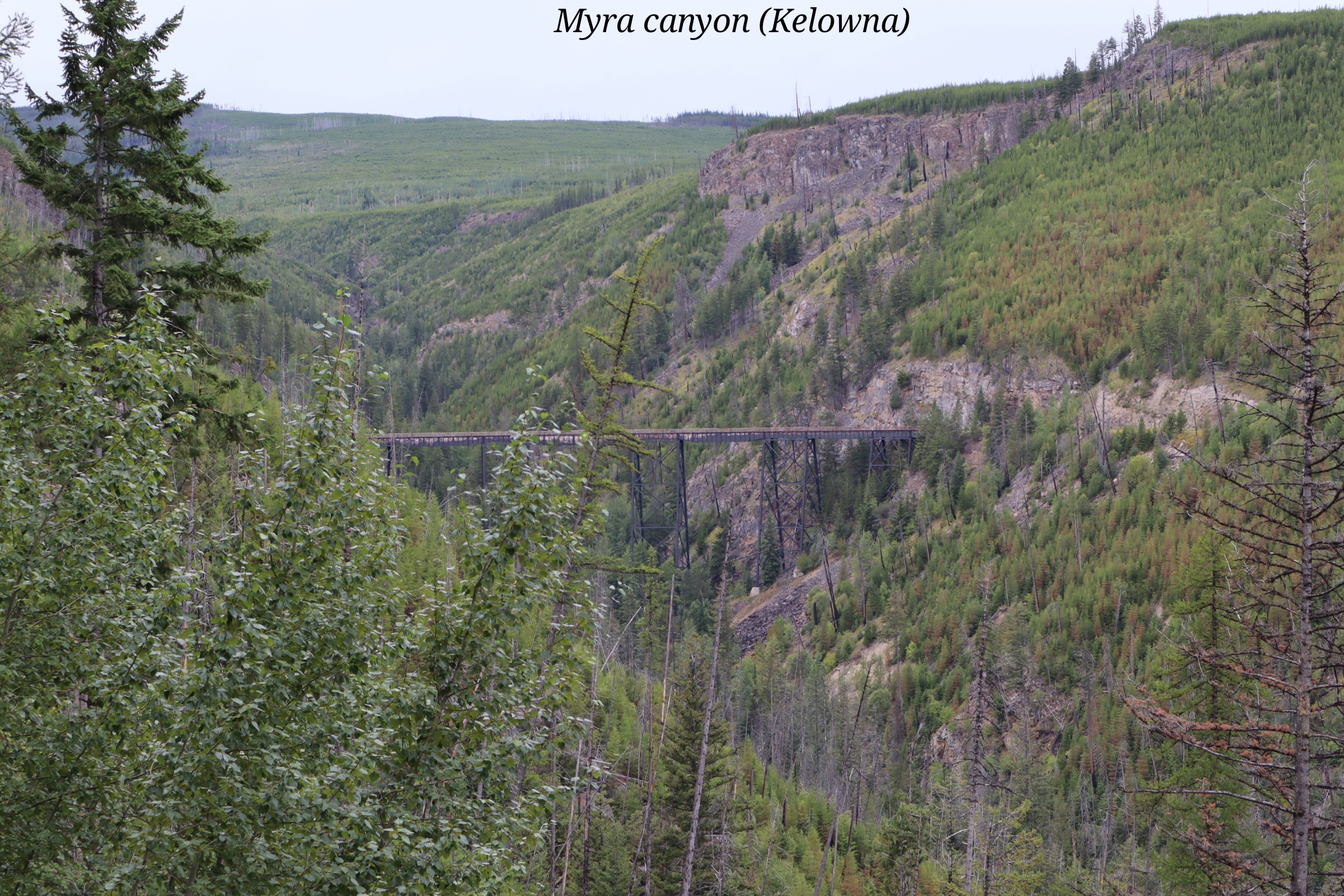 Myra Canyon Kelowna Canada
